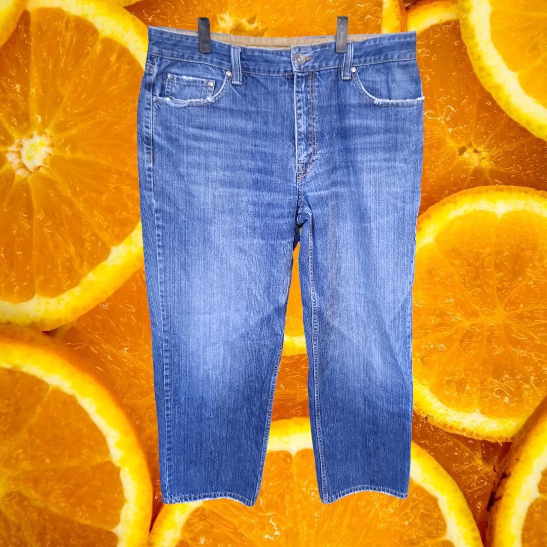 Other Vintage VTG Plugg Distressed Blue Jeans Size 36x32 Size US 36 / EU 52 - 7 Thumbnail