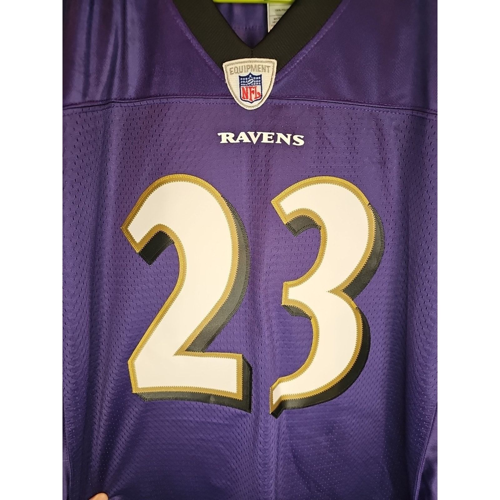 Reebok Reebok Willis McGahee #23 Baltimore Ravens Jersey Men's Sz L Size US L / EU 52-54 / 3 - 2 Thumbnail