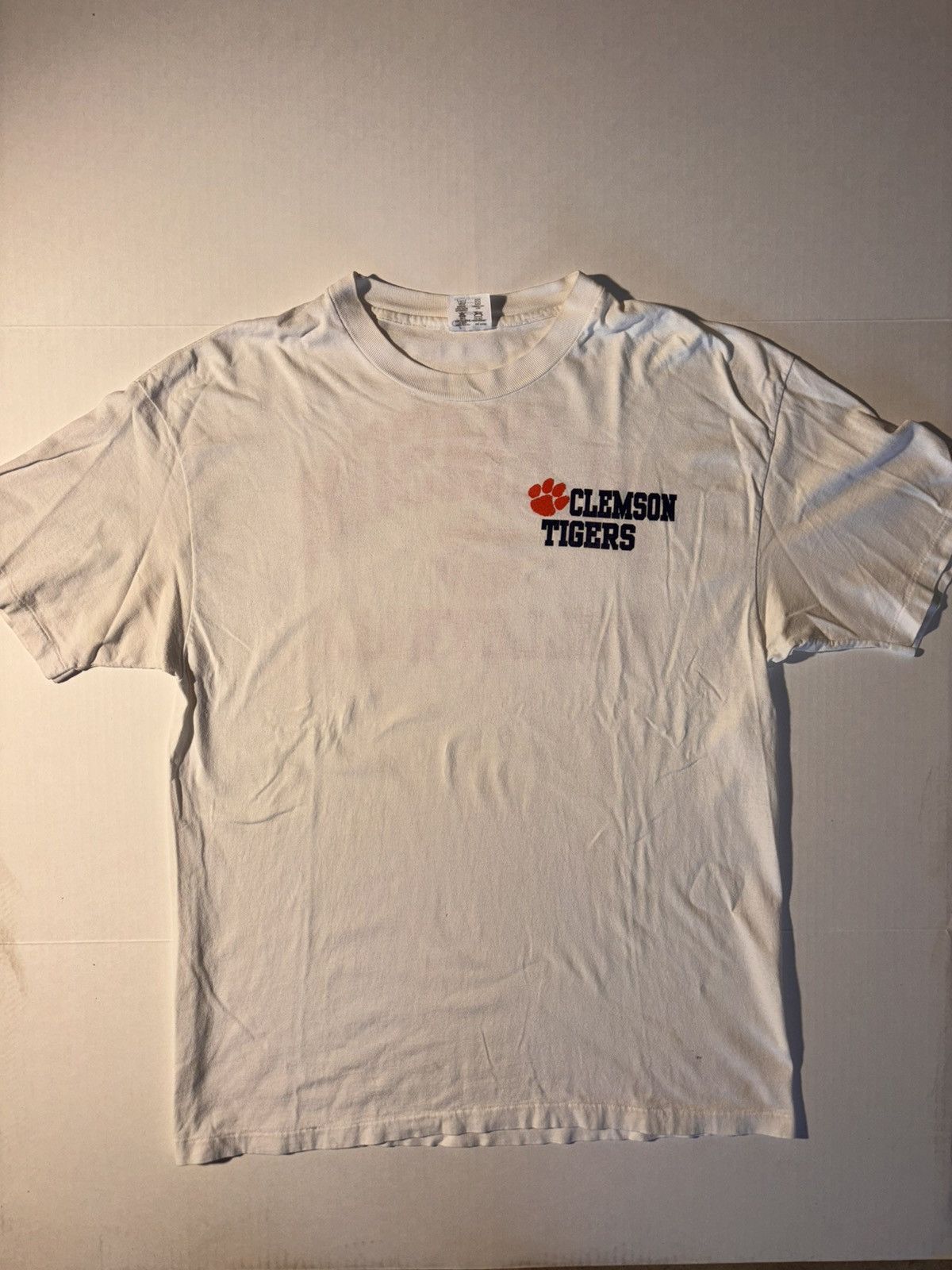 Champion Vtg Champion Clemson Tigers Volleyball 90s USA Single Stitch Size US XL / EU 56 / 4 - 1 Thumbnail