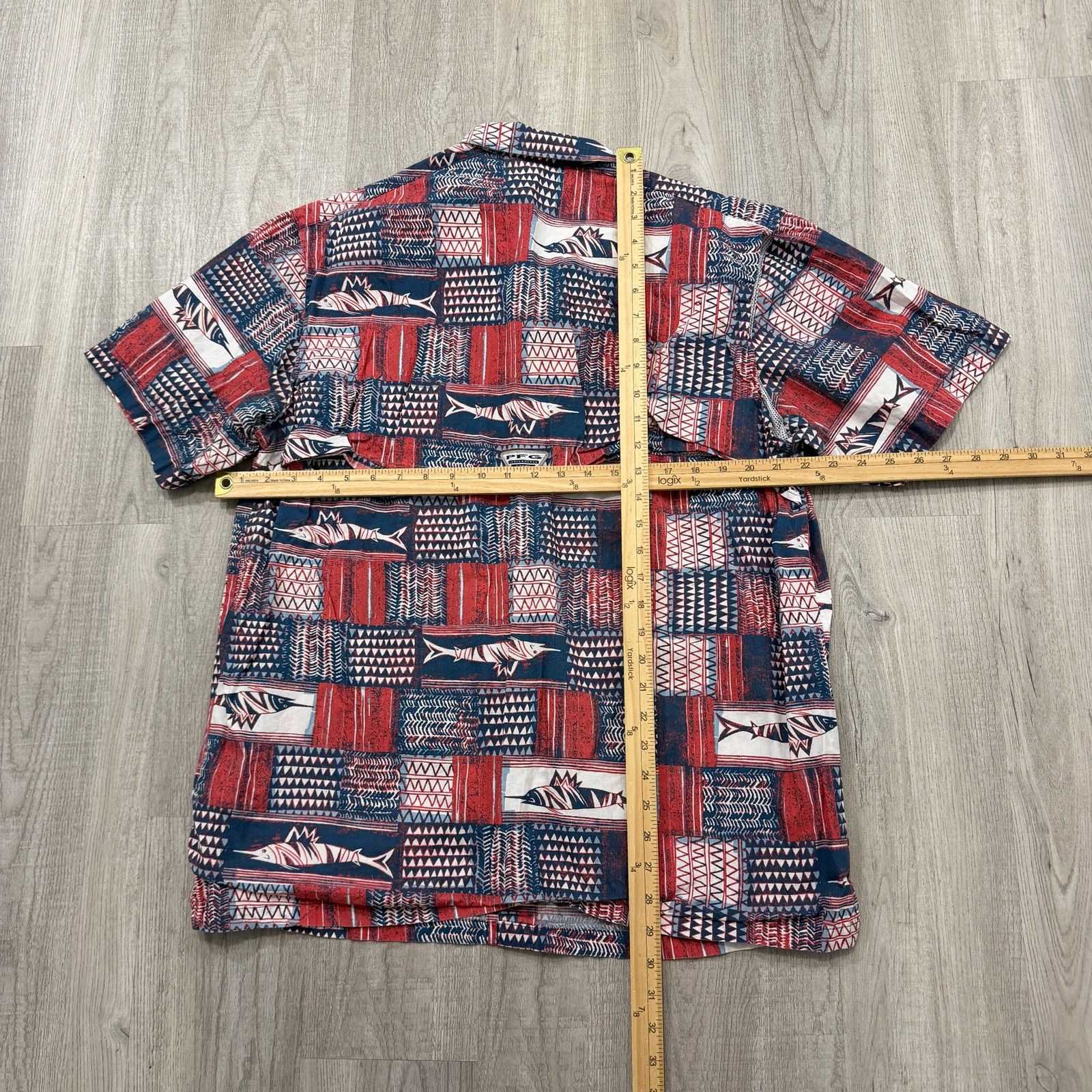 Columbia Columbia PFG Shirt Men's Large Check Lightweight Vented Size US L / EU 52-54 / 3 - 7 Thumbnail