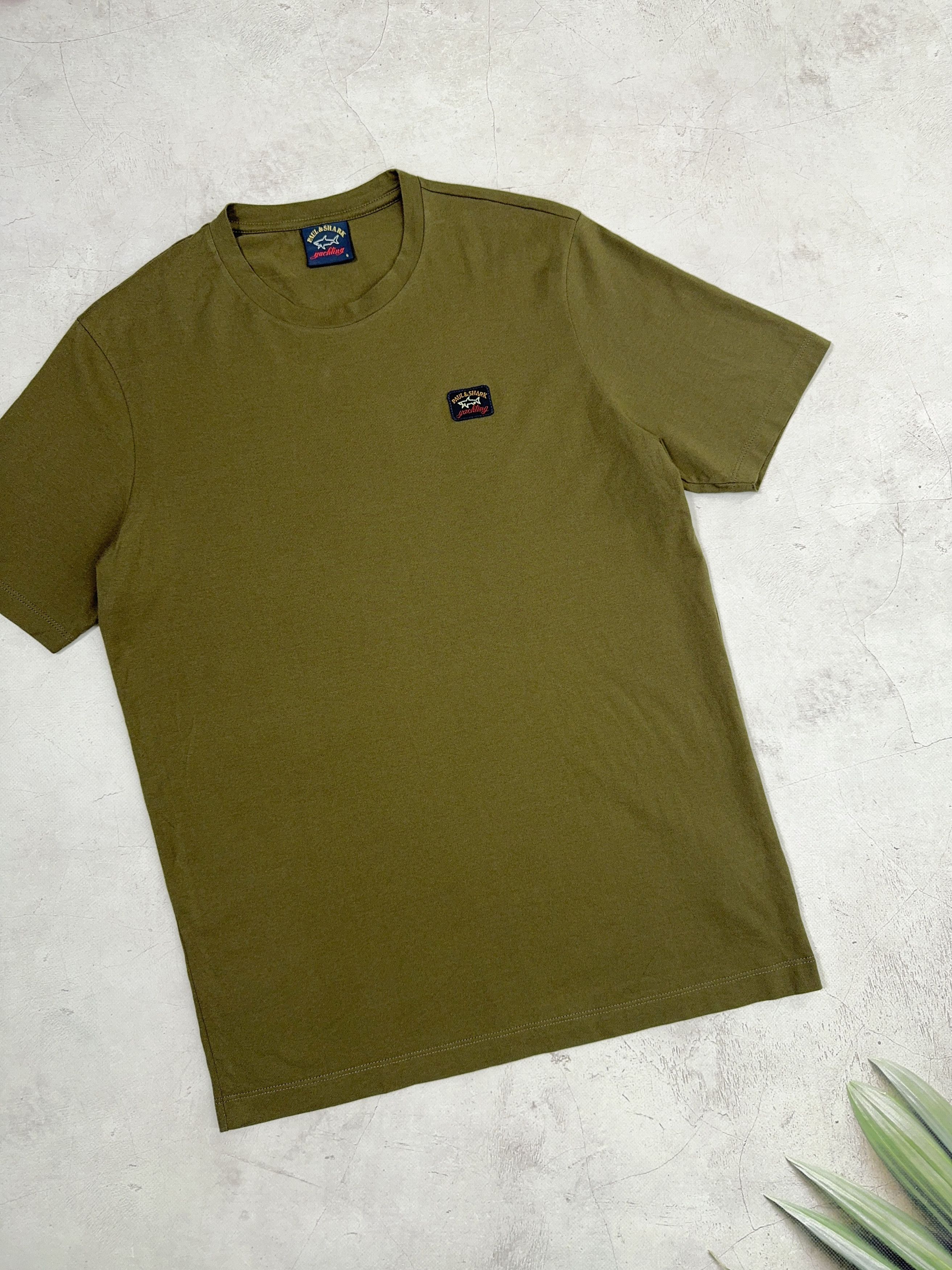 Paul & Shark Paul & Shark T-Shirt Khaki Green Size US S / EU 44-46 / 1 - 5 Thumbnail