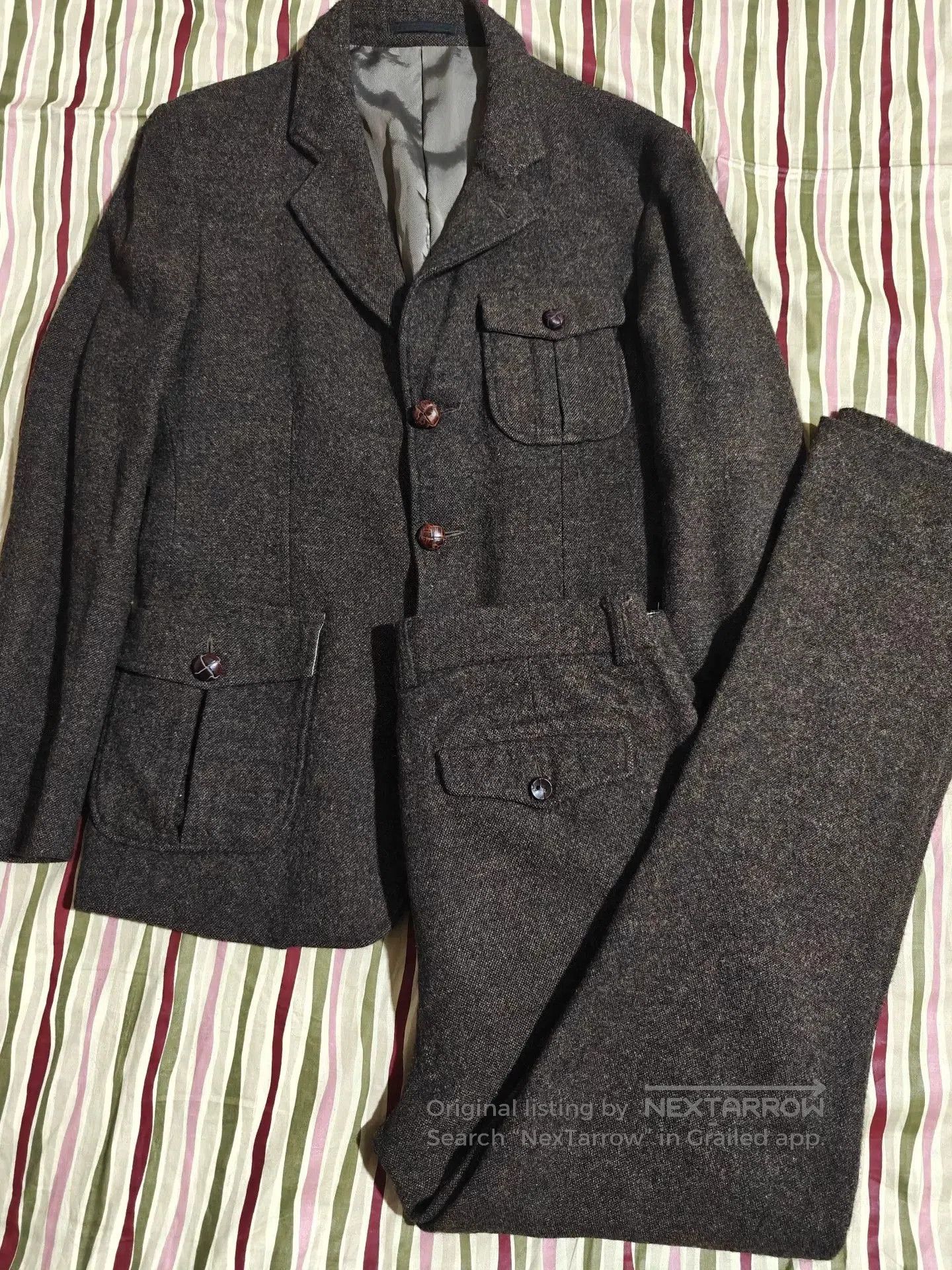Woolrich Woolen Mills AnnualRing Tweed Suit & Pants. Size US M / EU 48-50 / 2 - 1 Thumbnail