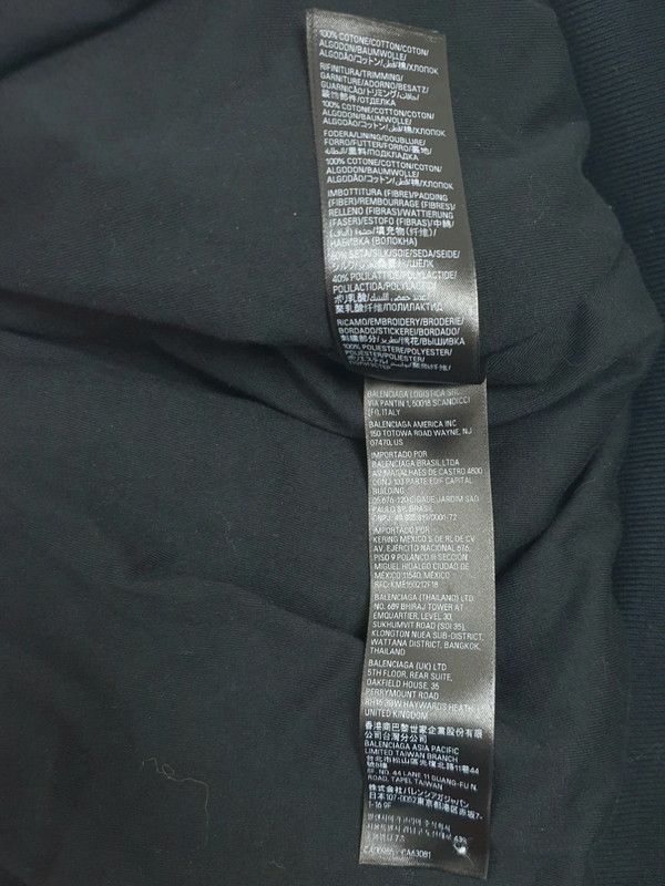 Balenciaga Balenciaga Full Zip Crop Hood Bomber Jackets Size 38 Size US M / EU 48-50 / 2 - 7 Thumbnail