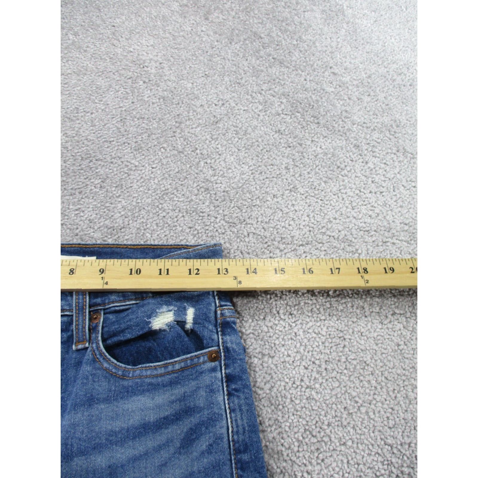 Levi's Levi's Wedgie Skinny Jeans Womens 26 High Rise Blue Medium Wash Denim Size 26" / US 2 / IT 38 - 7 Thumbnail