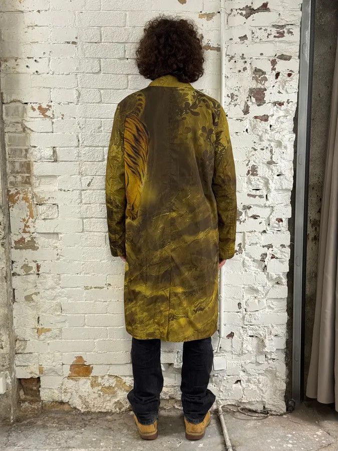 Dries Van Noten AW2020 Dries Van Noten Tiger Print Reversible Trench Coat Size US M / EU 48-50 / 2 - 6 Thumbnail