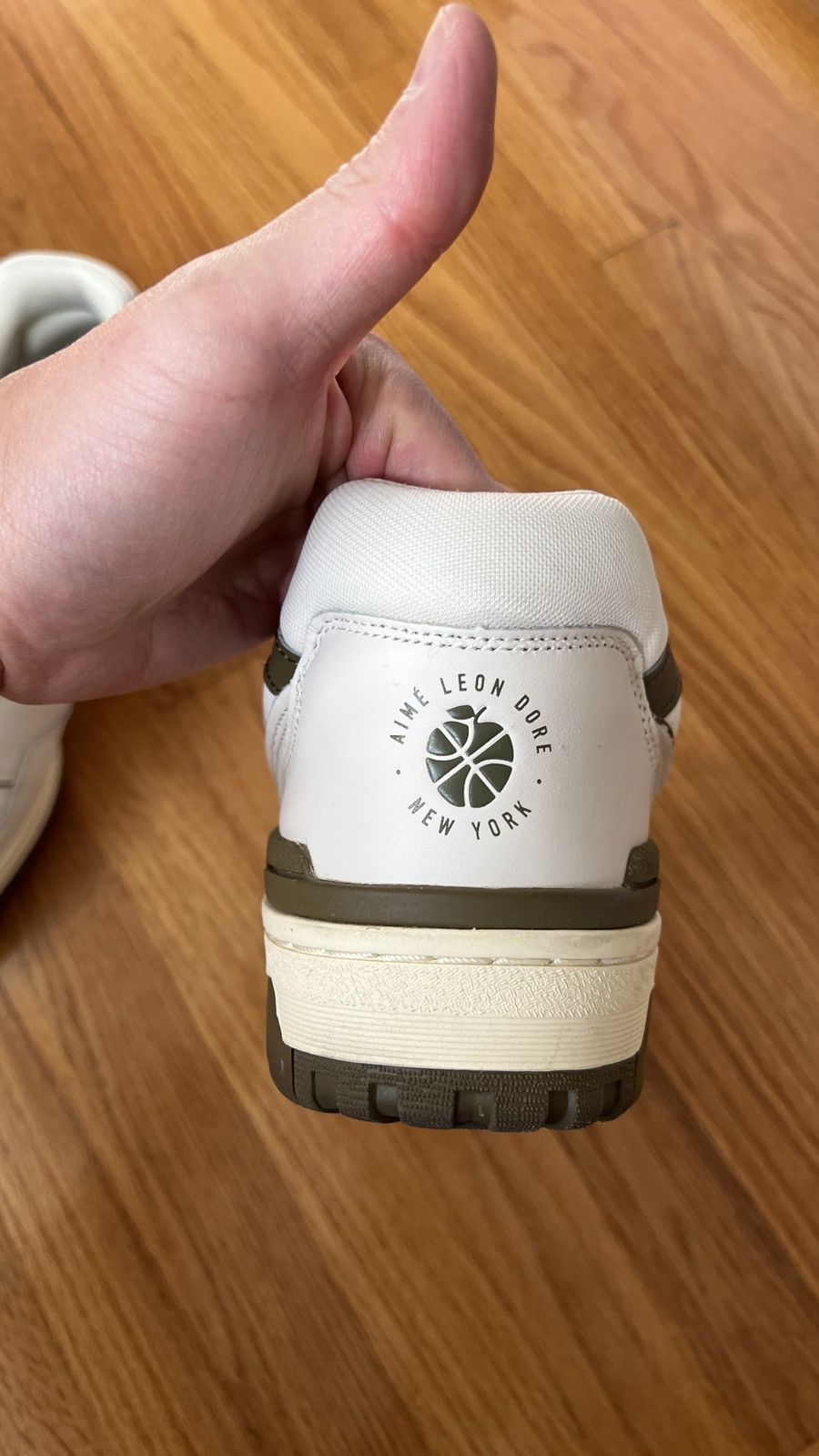 Aime Leon Dore × New Balance ALD NB550 New Balance Olive Aime Leon Dore Size US 10.5 / EU 43-44 - 7 Thumbnail
