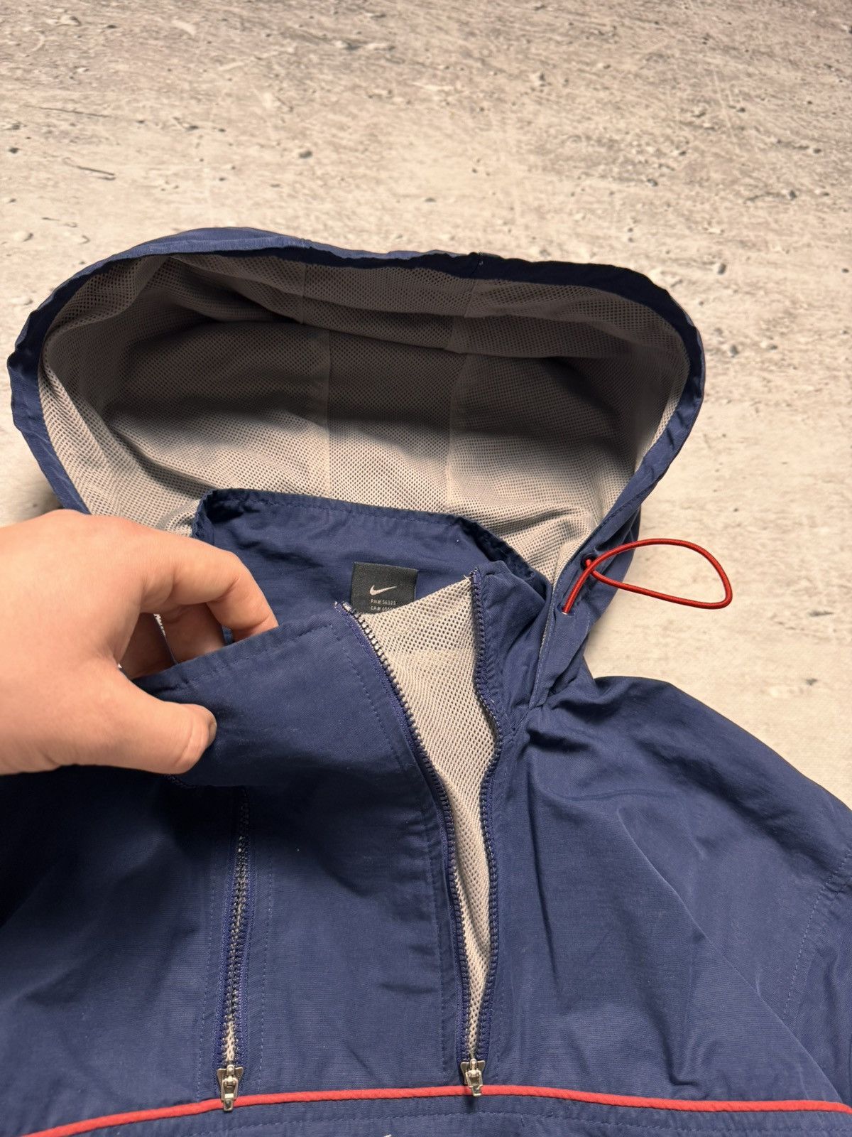 Nike × Nike ACG NIKE VINTAGE CENTER LOGO OVERSIZE NYLON 1/3 ZIP LIGHT JACKET Size US S / EU 44-46 / 1 - 7 Thumbnail