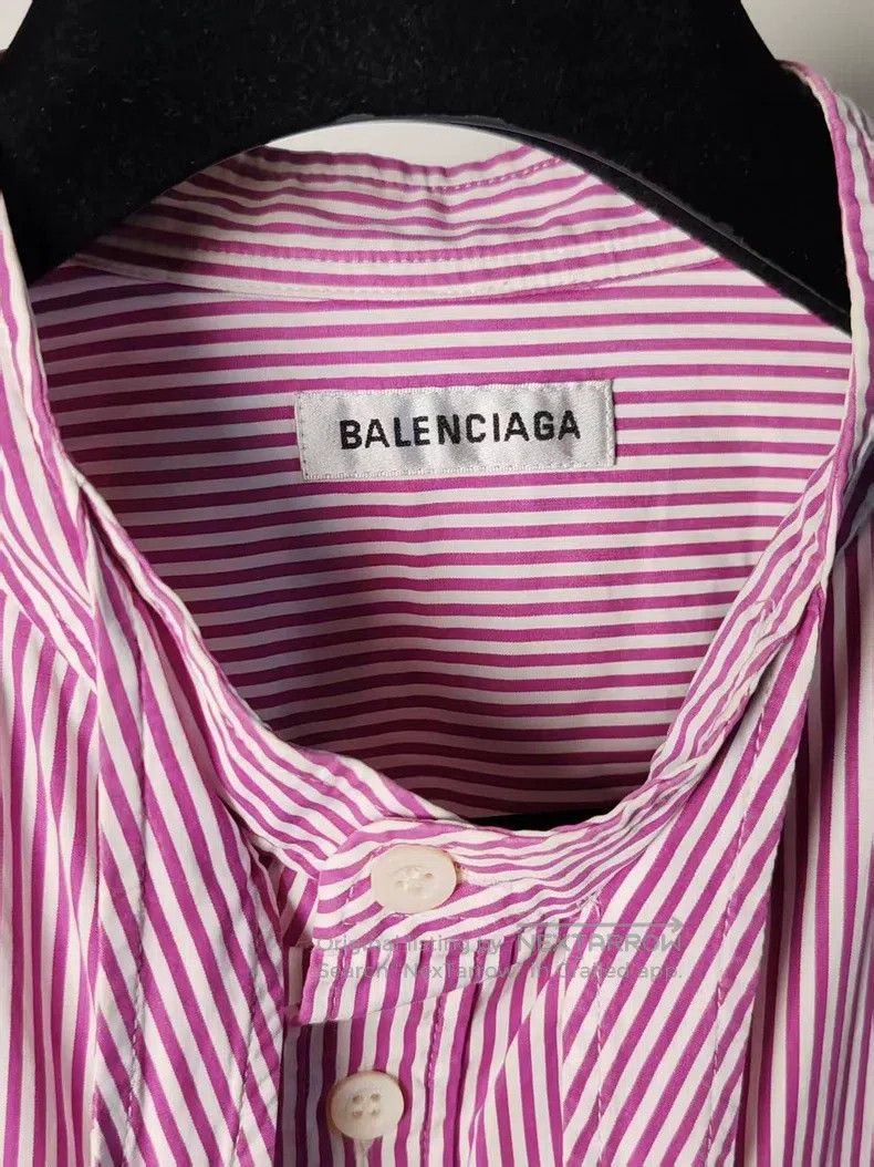 Balenciaga Balenciaga size 34 Back logo shirt Size M / US 6-8 / IT 42-44 - 3 Thumbnail