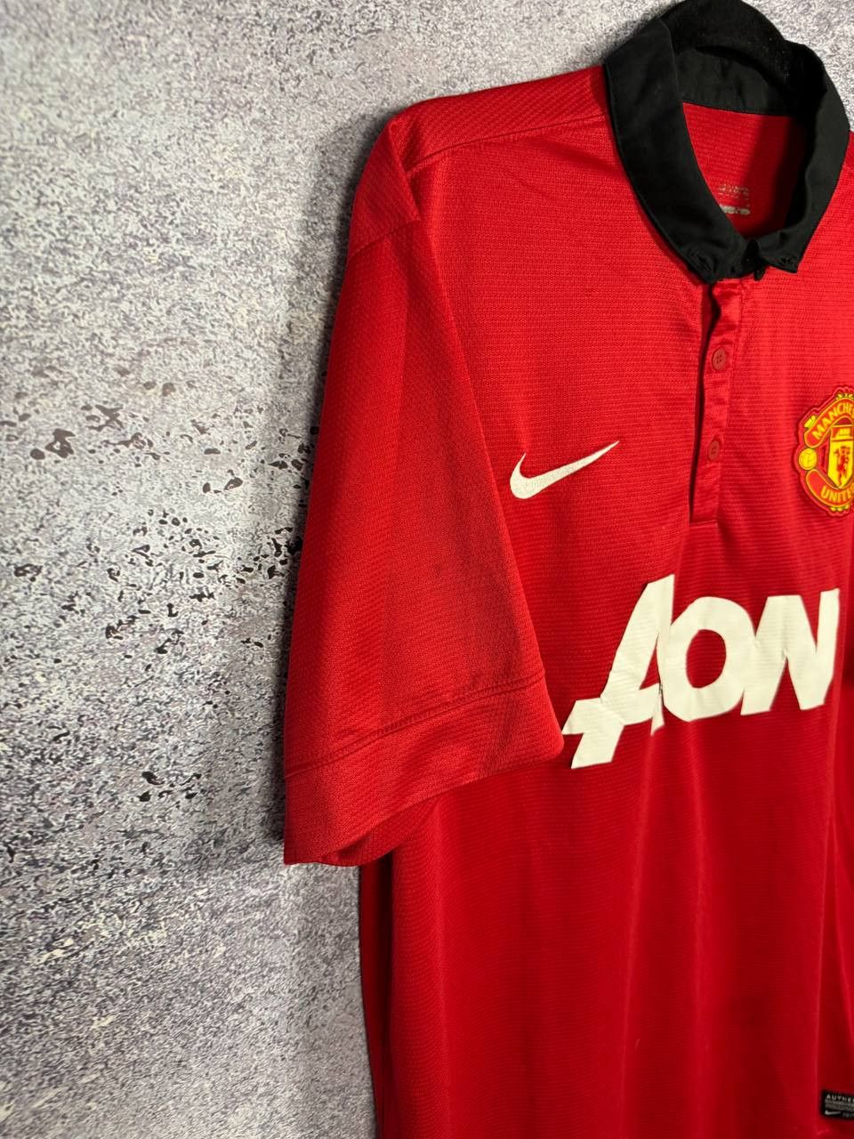 Nike Vintage Manchester United 2013/14 Nike Soccer Jersey Size US XL / EU 56 / 4 - 4 Thumbnail