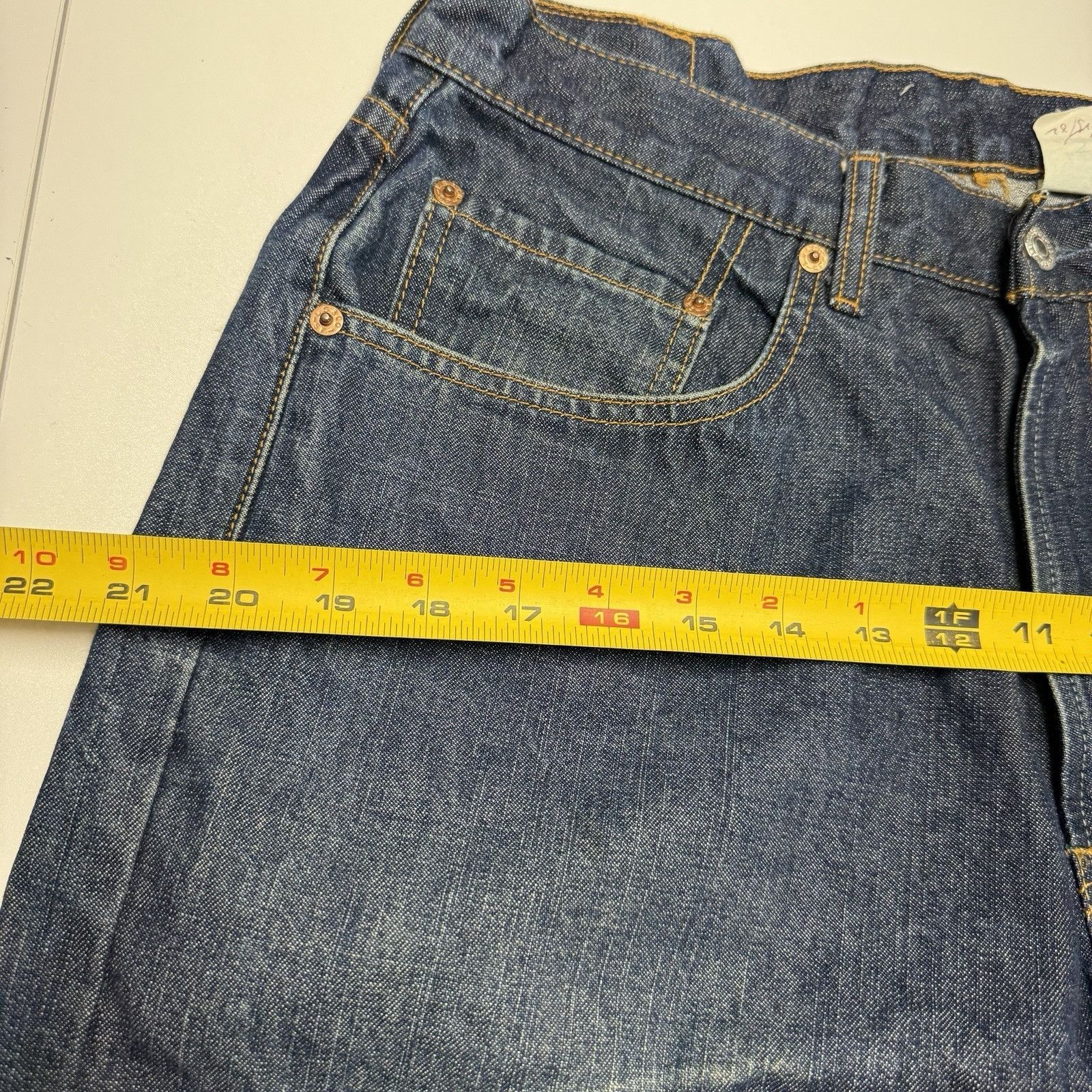 Levi's Vintage Levi's 569 Sample Jeans Mens 32x32 Straight Baggy Size US 32 / EU 48 - 12 Thumbnail