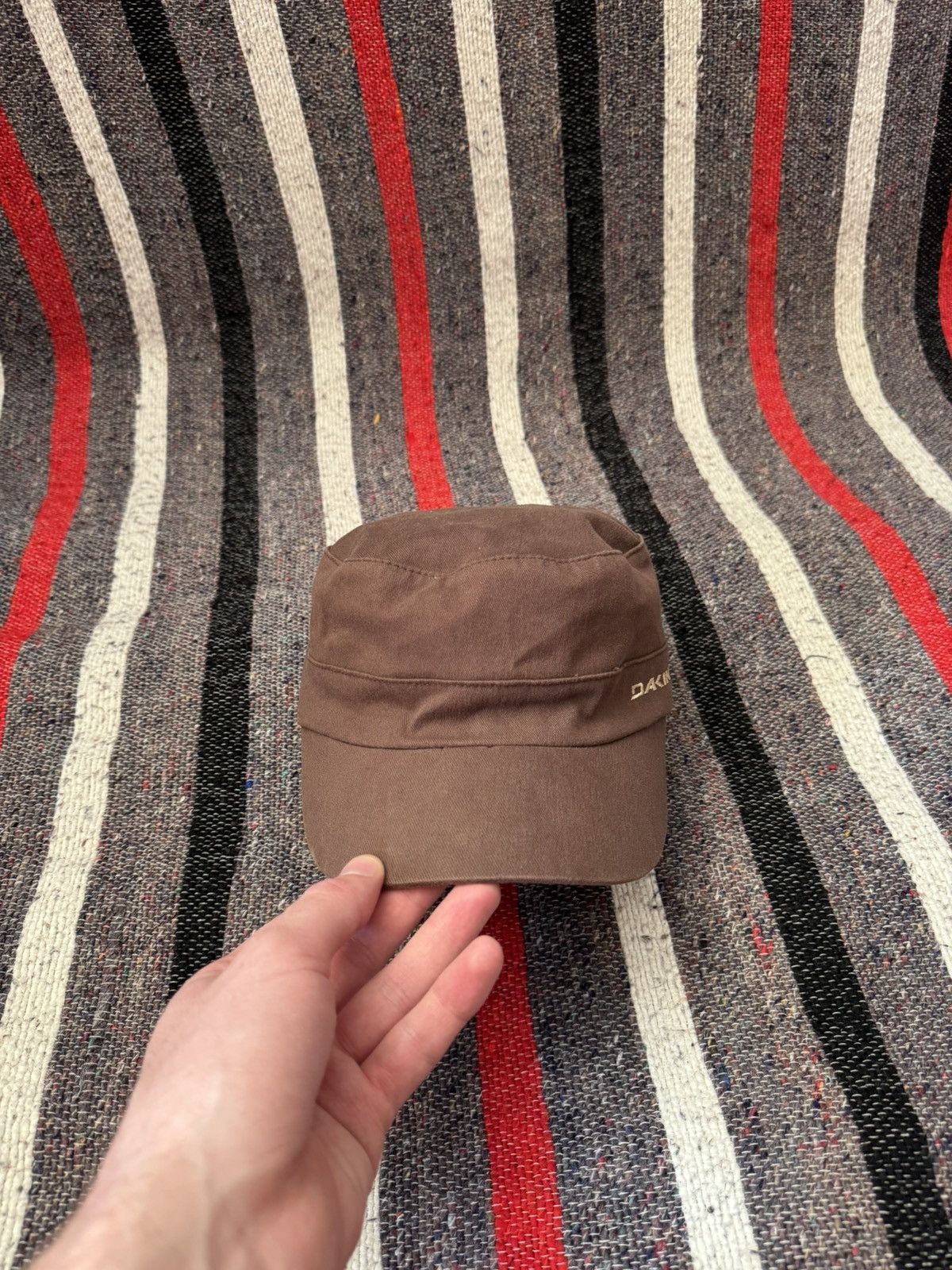 Dakine Vintage 00’s Dakine Flexfit y2k Brown Japanese Hat Size ONE SIZE - 3 Thumbnail
