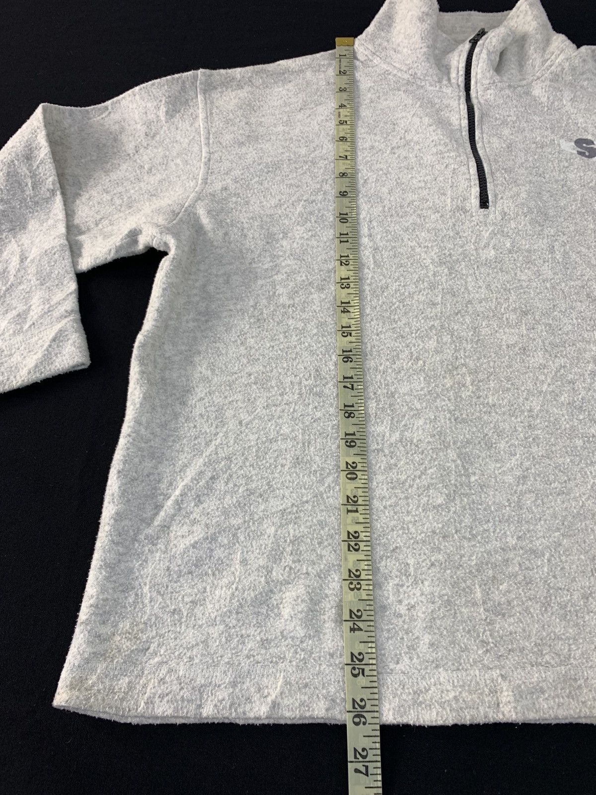 Japanese Brand Sun Body Half Zip Small S Logo Style Sweatshirt Size US L / EU 52-54 / 3 - 9 Thumbnail