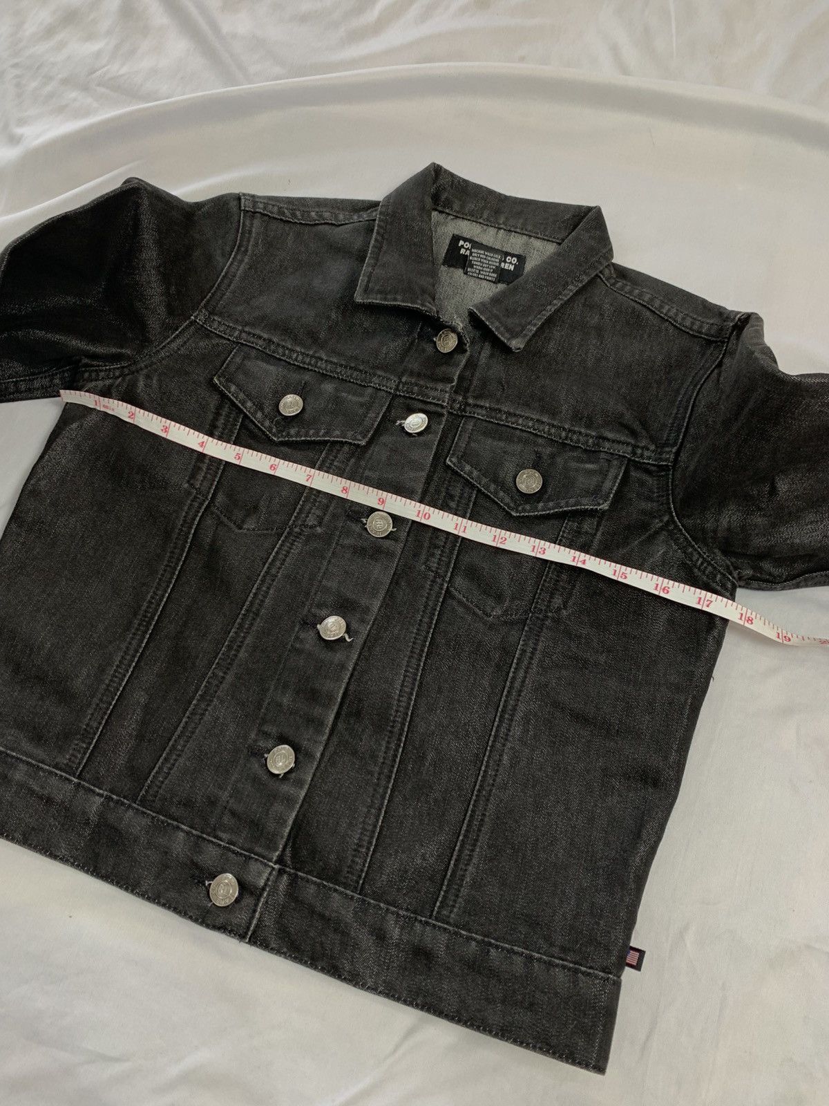 Polo Ralph Lauren 90s vintage polo ralph lauren trucker jeans black Size US S / EU 44-46 / 1 - 11 Thumbnail