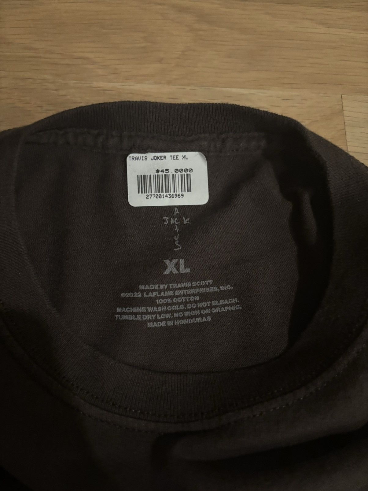 Travis Scott Travis Scott Cactus Jack Joker Las Vegas Road to Utopia Tee Size US XL / EU 56 / 4 - 4 Thumbnail