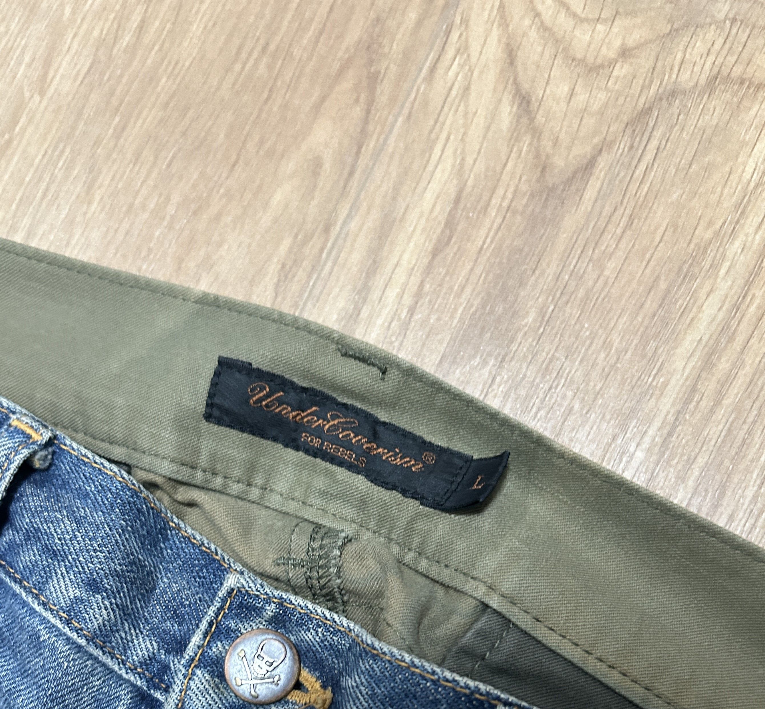 Undercover Undercover aw04 "But Beautiful" Hybrid Jeans Size US 32 / EU 48 - 3 Thumbnail