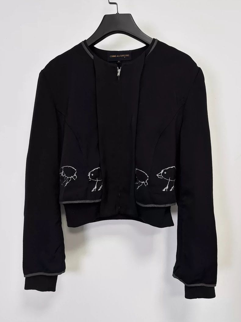Comme des Garcons comme des garcons 89aw Birdie double coat | Grailed
