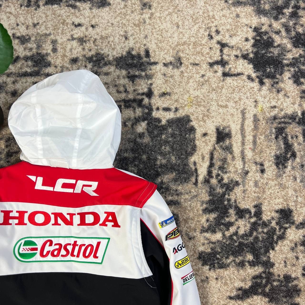 Honda Honda Big Embroidered Logo Zip Up Racing Jacket Size US S / EU 44-46 / 1 - 3 Thumbnail