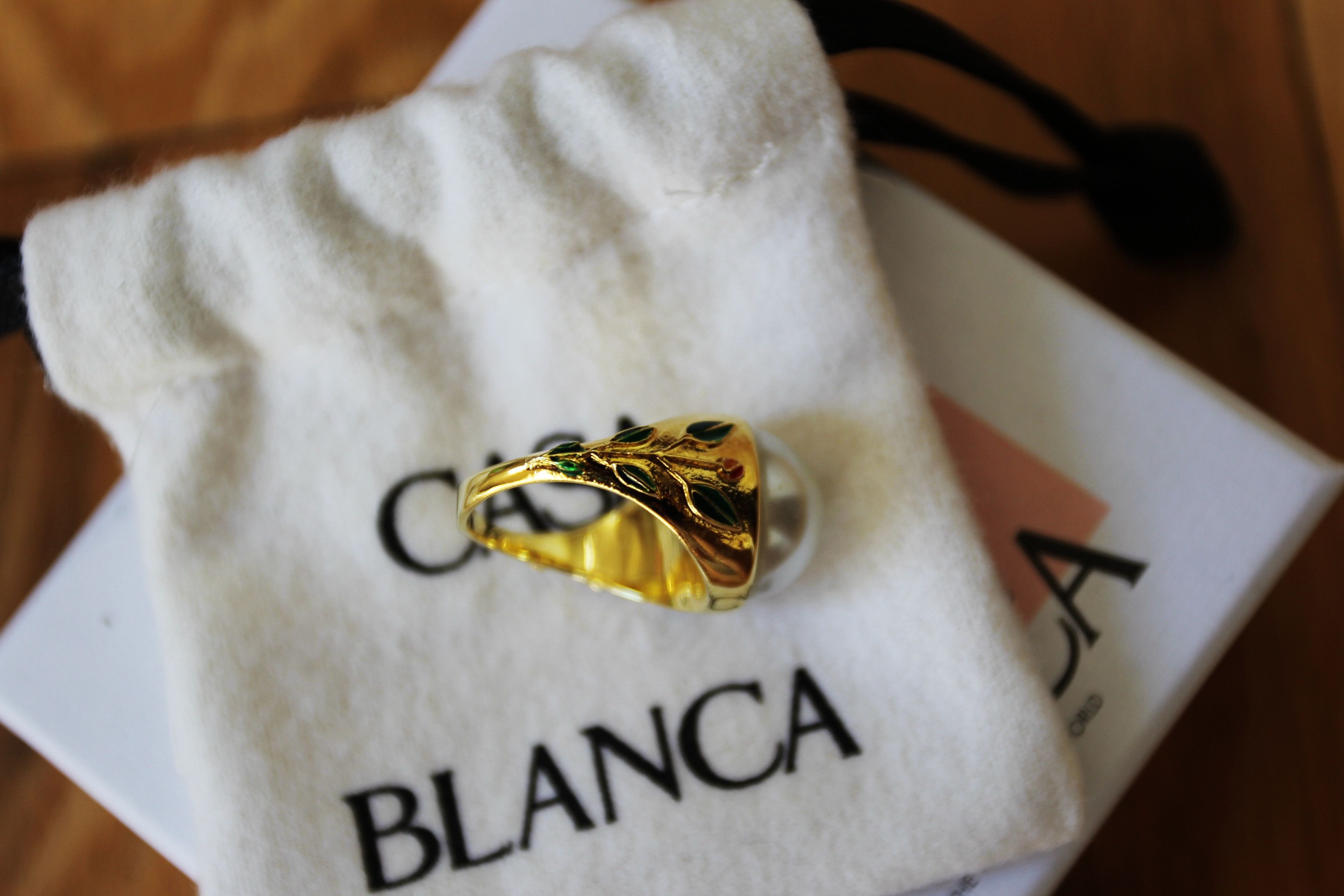 Casablanca BNWT SS24 CASABLANCA PAARL SIGNET RING S Size ONE SIZE - 5 Thumbnail