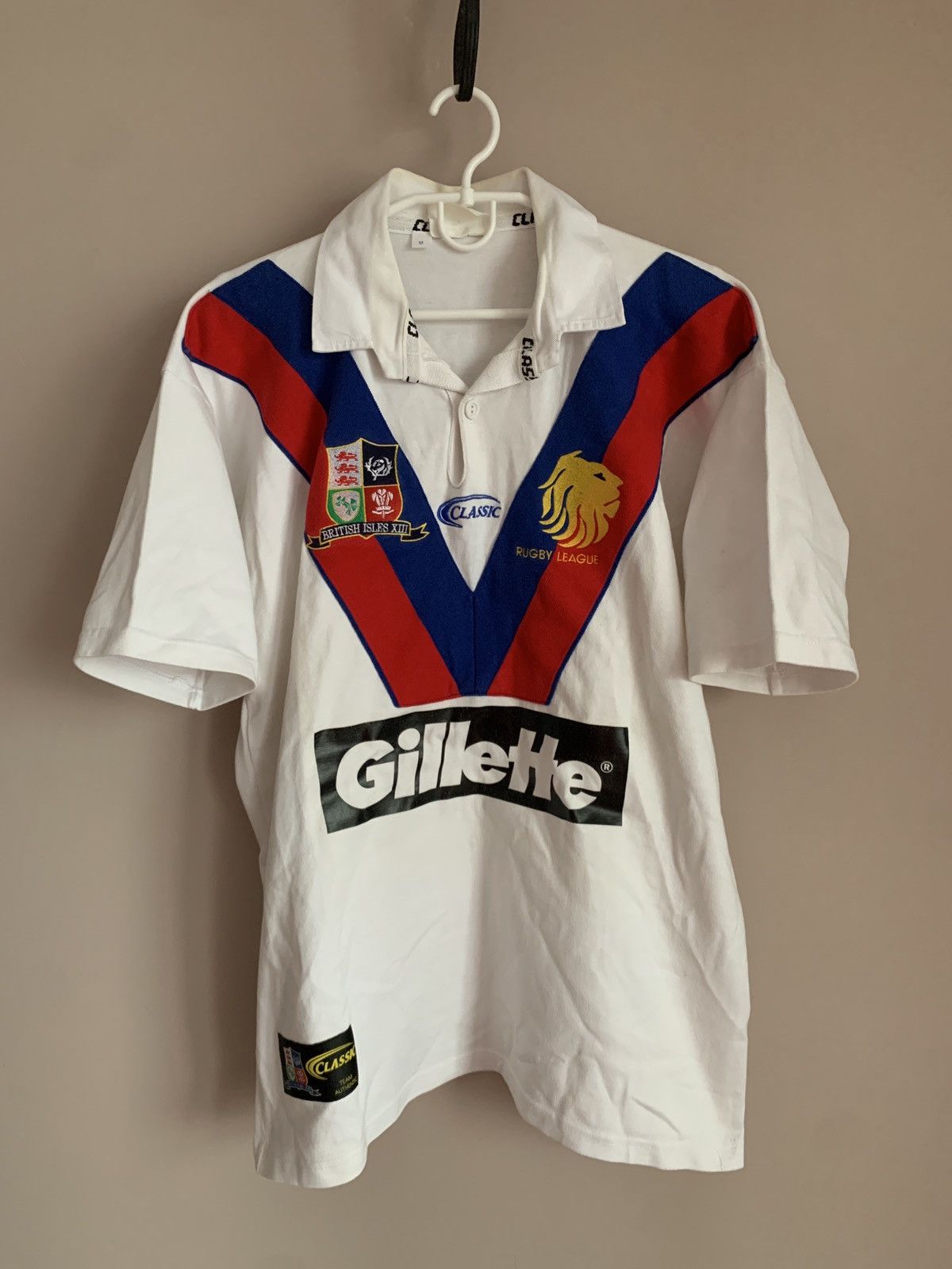 Great Britain 2002 Rugby League Shirt Classic Vintage Size M