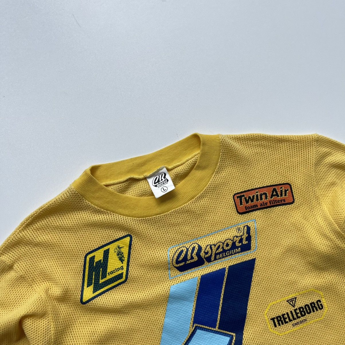Vintage Suzuki 80’s LB Sport Belgium HL Racing Vintage Moto Jersey Size US M / EU 48-50 / 2 - 2 Thumbnail