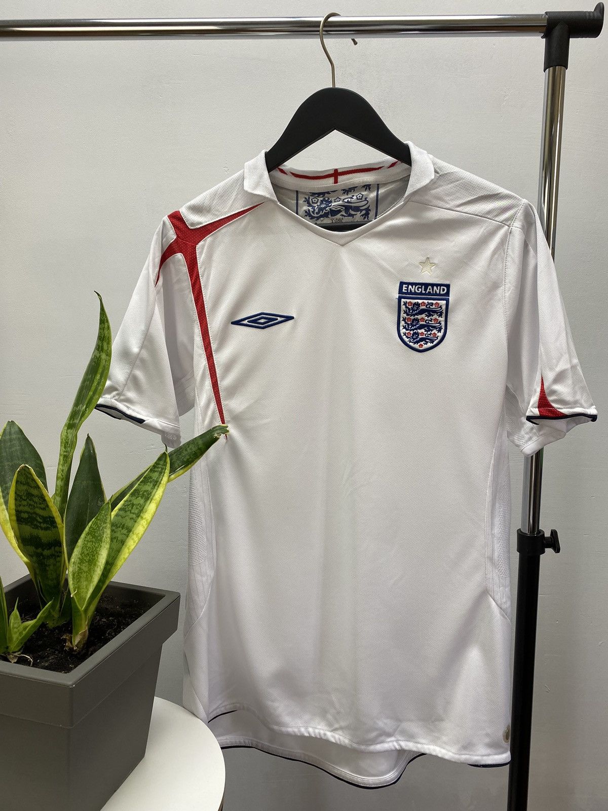 Umbro England Vintage Jersey 2005-2007 Soccer Kit Football