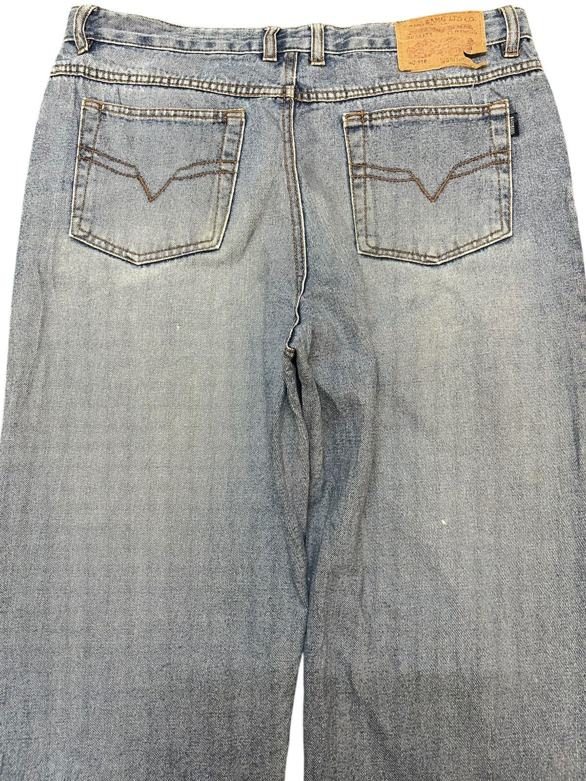 Japanese Brand × Southpole Vintage Bangbang Baggy Faded Denim Size US 33 - 7 Thumbnail