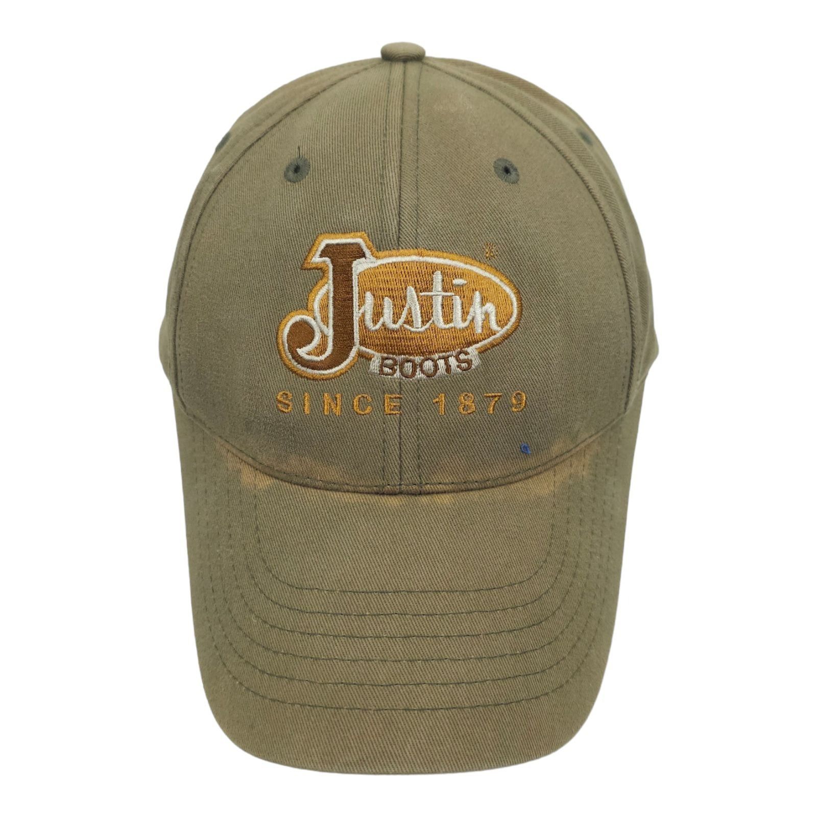 Other Justin Boots Logo Embroidered M F Western Strapback Cap Grailed