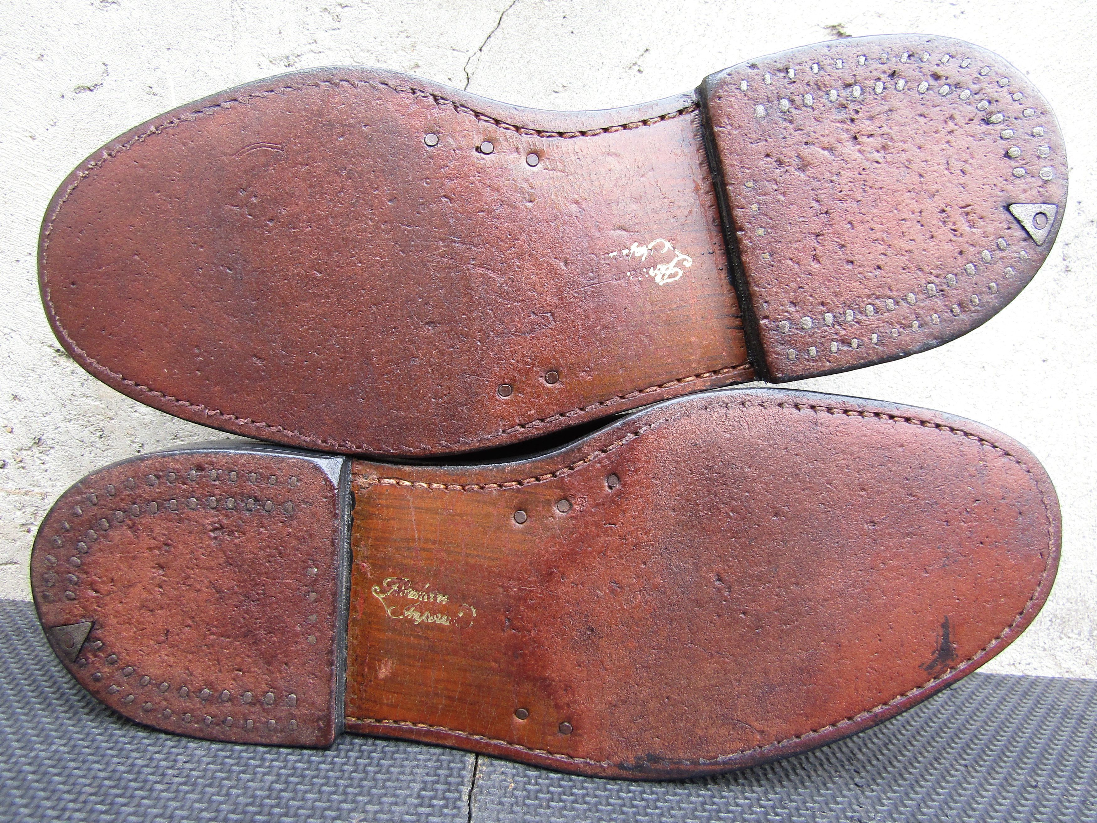 Florsheim Vintage Florsheim Imperial Kenmoor Blucher 5 Nail V Cleat Size US 8 / EU 41 - 10 Thumbnail