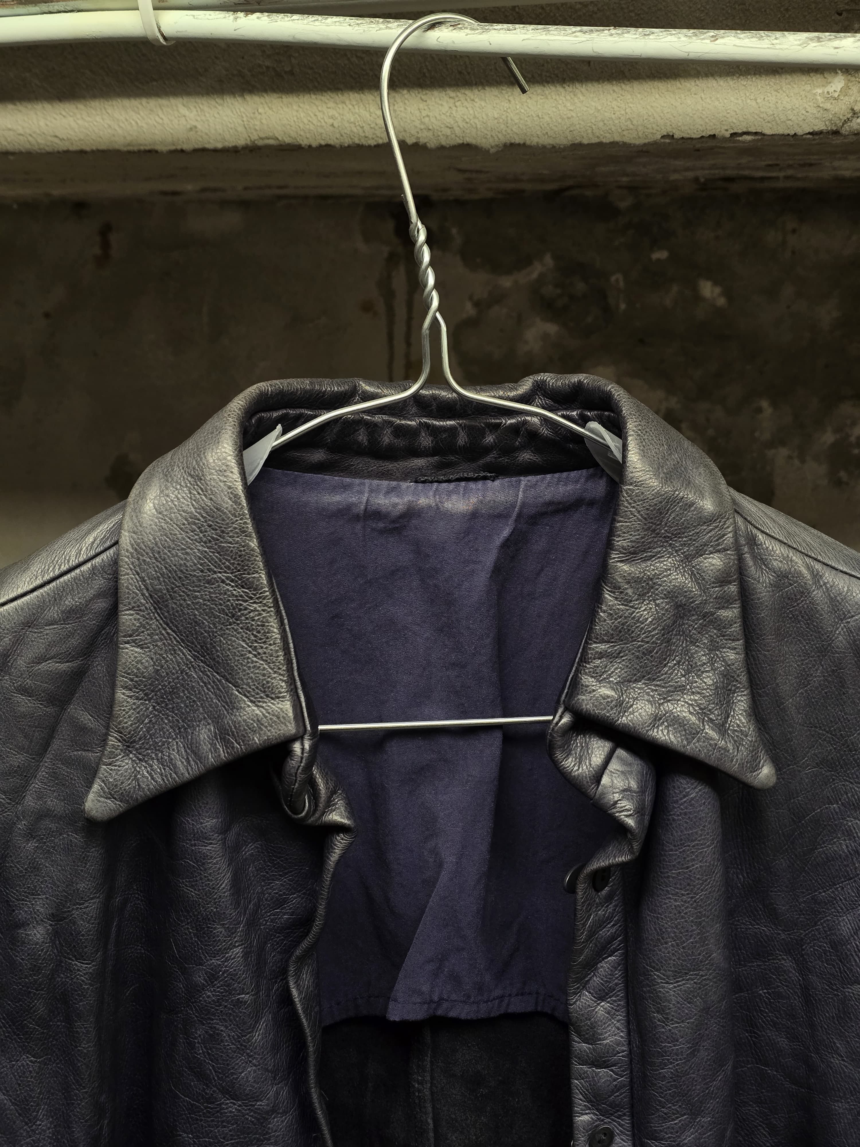 Carpe Diem Carpe Diem Indigo Cowhide Leather Shirt Size US S / EU 44-46 / 1 - 2 Thumbnail