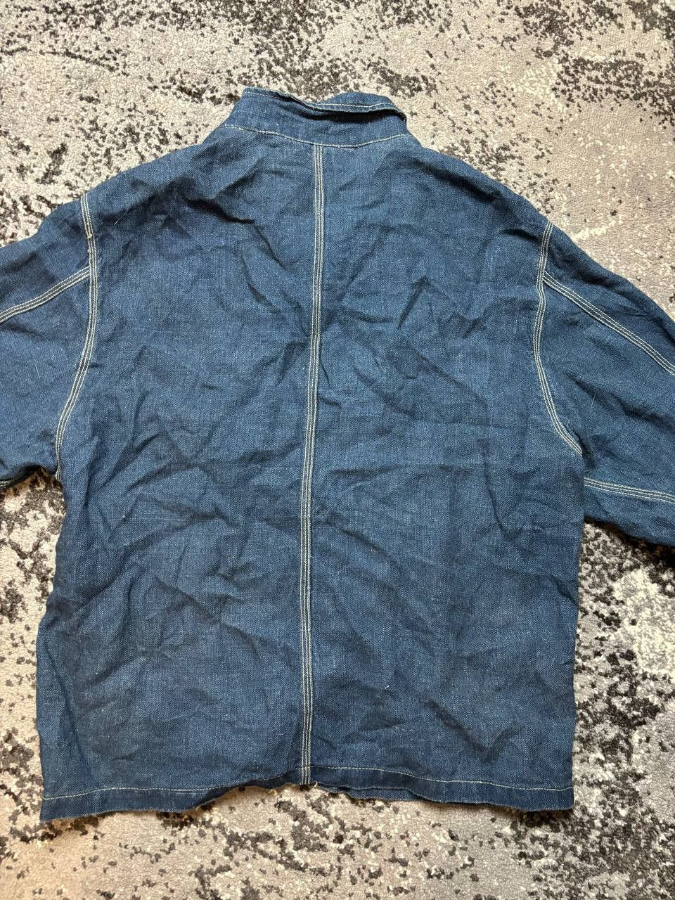 Japanese Brand × Vintage Vintage Y2K Idols South Side 90s Denim Jacket Religion Style Size US L / EU 52-54 / 3 - 10 Thumbnail