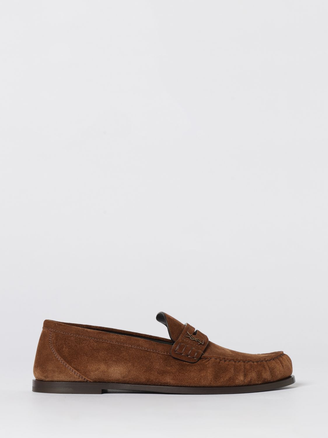 Saint Laurent Paris Saint Laurent Loafers Men Brown Size US 6 / EU 39 - 1 Thumbnail