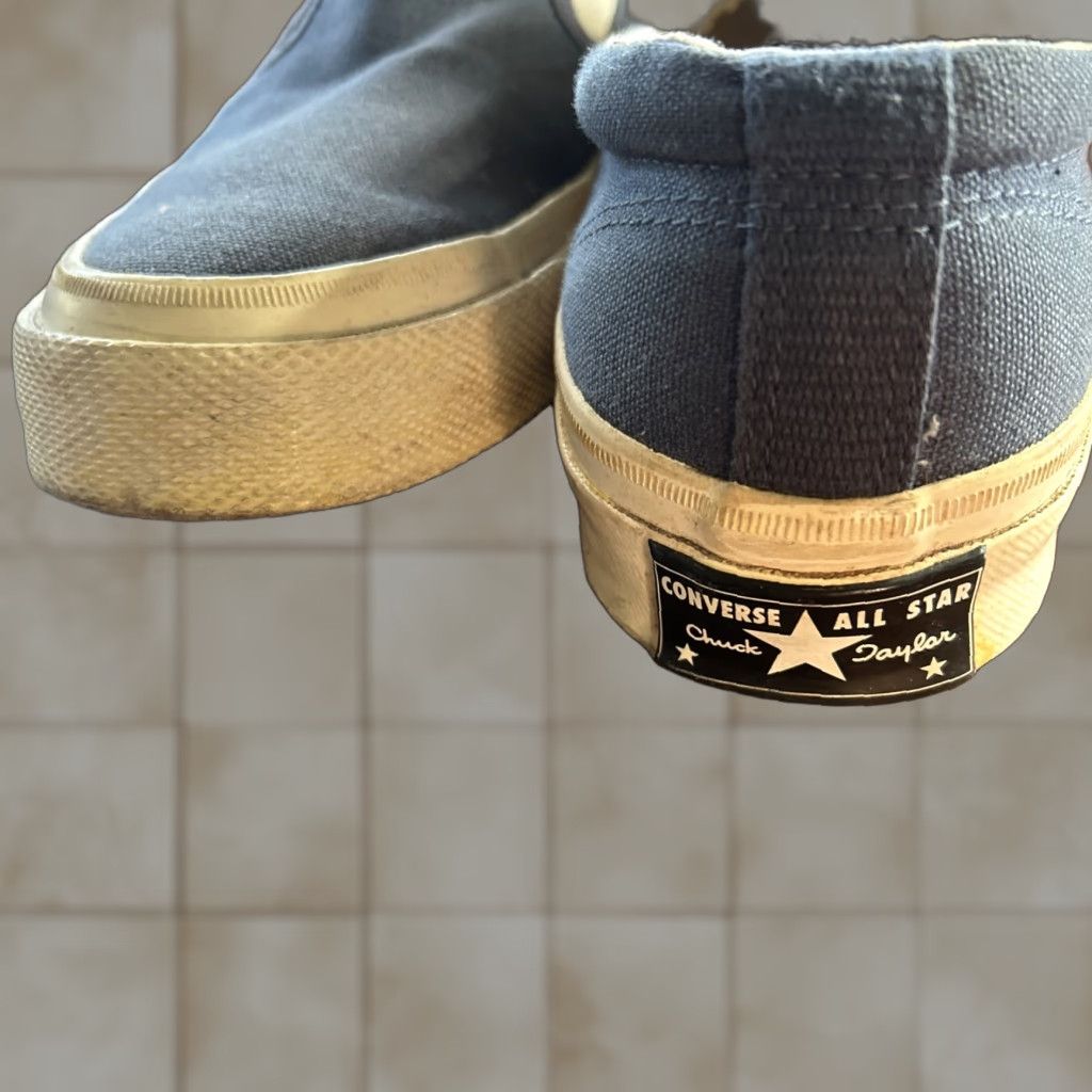 Converse VINTAGE Converse Chuck 70 Navy Blue Slip On Low Top Womens US 7 Canvas Sneaker Size M / US 6-8 / IT 42-44 - 1 Thumbnail