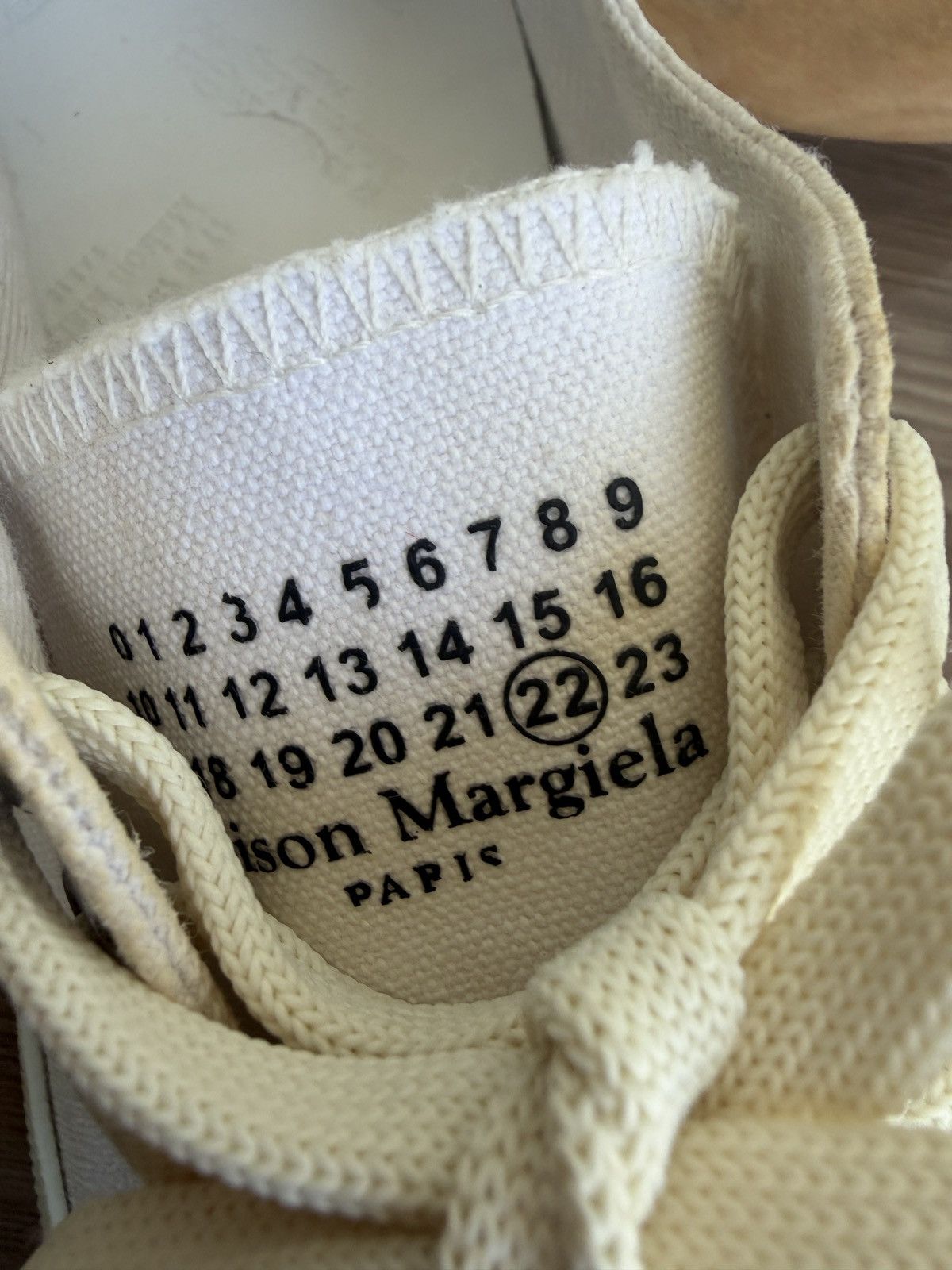 Maison Margiela Tabi canvas sneakers Size US 7 / IT 37 - 13 Thumbnail