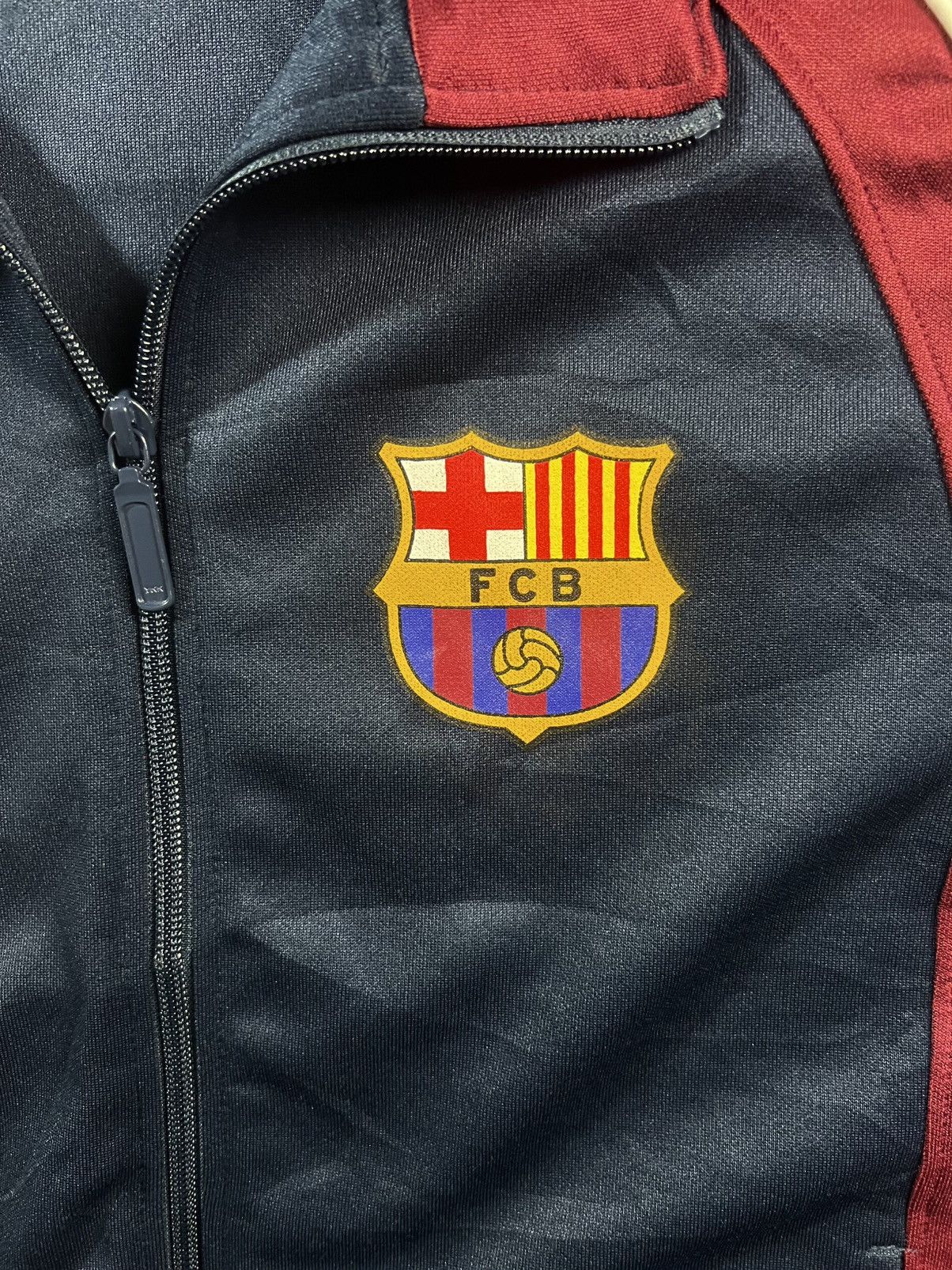 Vintage 90’s FCB Barcelona Football Training Kit Light Jacket Size US M / EU 48-50 / 2 - 4 Thumbnail
