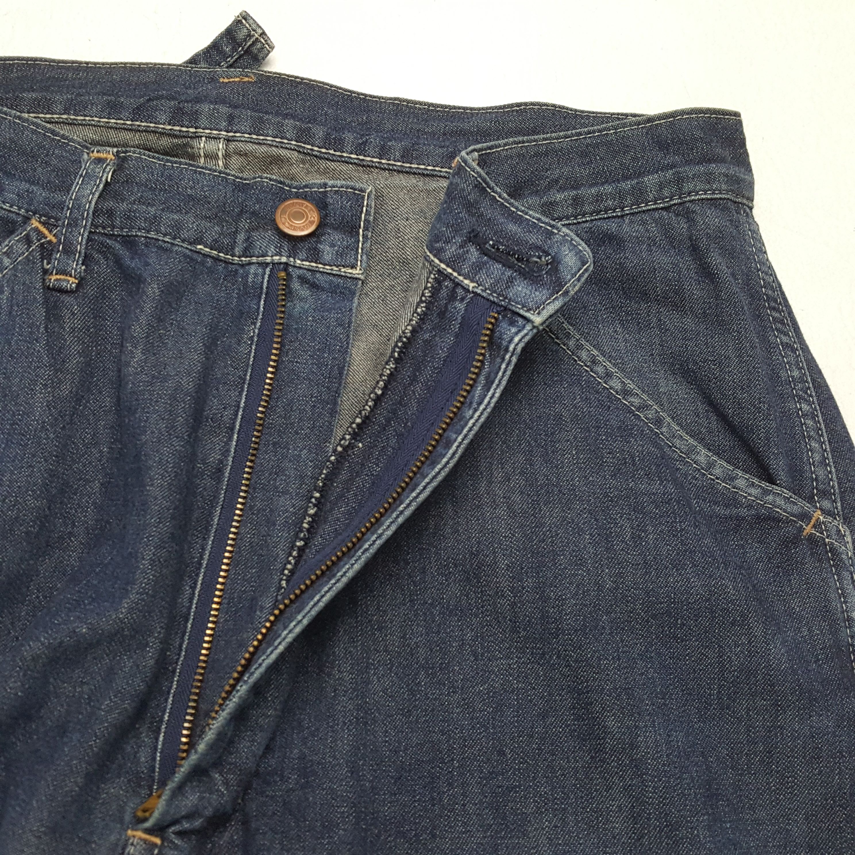 Hysteric Glamour × Japanese Brand × Vintage HYSTERIC GLAMOUR Streetwear Custom Art Jeans dp1 Size US 31 - 12 Thumbnail
