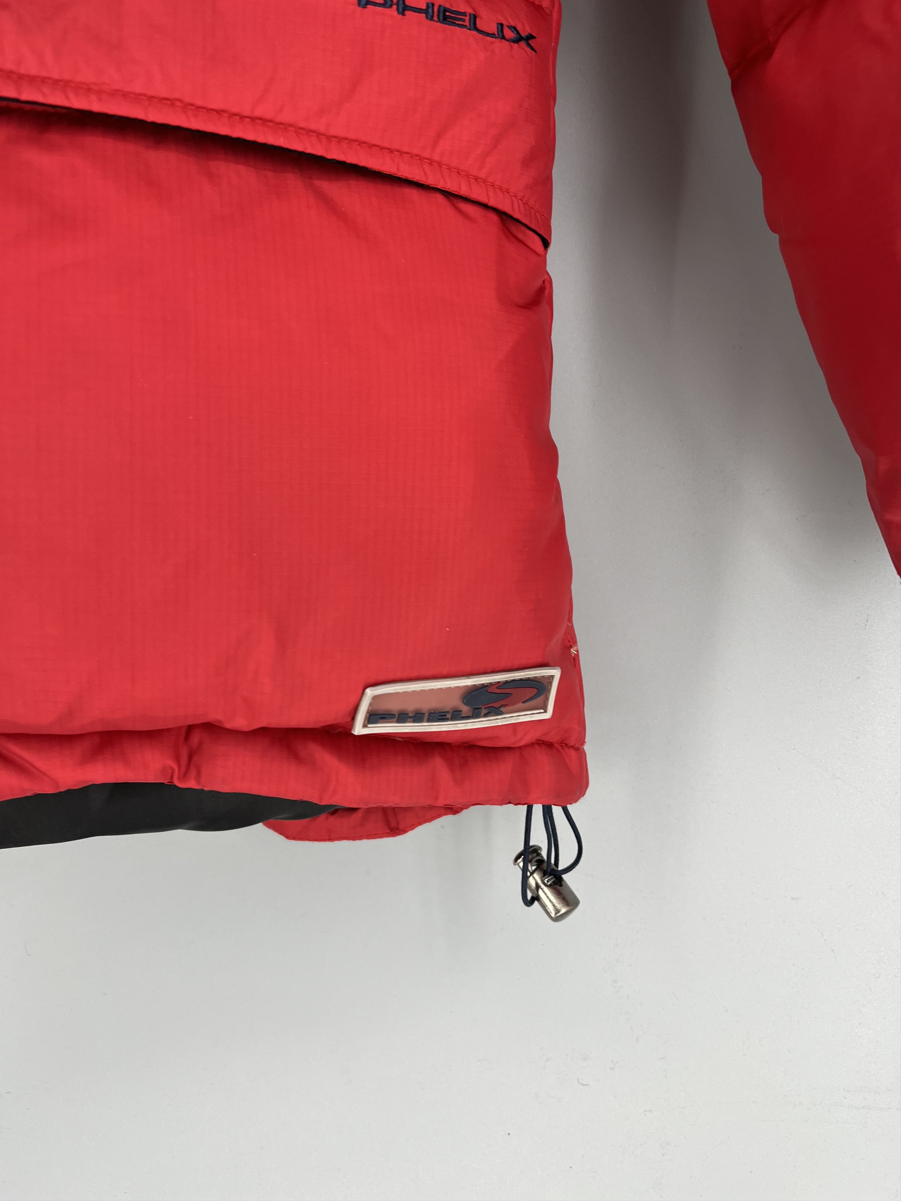 Phenix Phelix Red Puffer Jacket Hooded Vintage Y2K Size US S / EU 44-46 / 1 - 9 Thumbnail