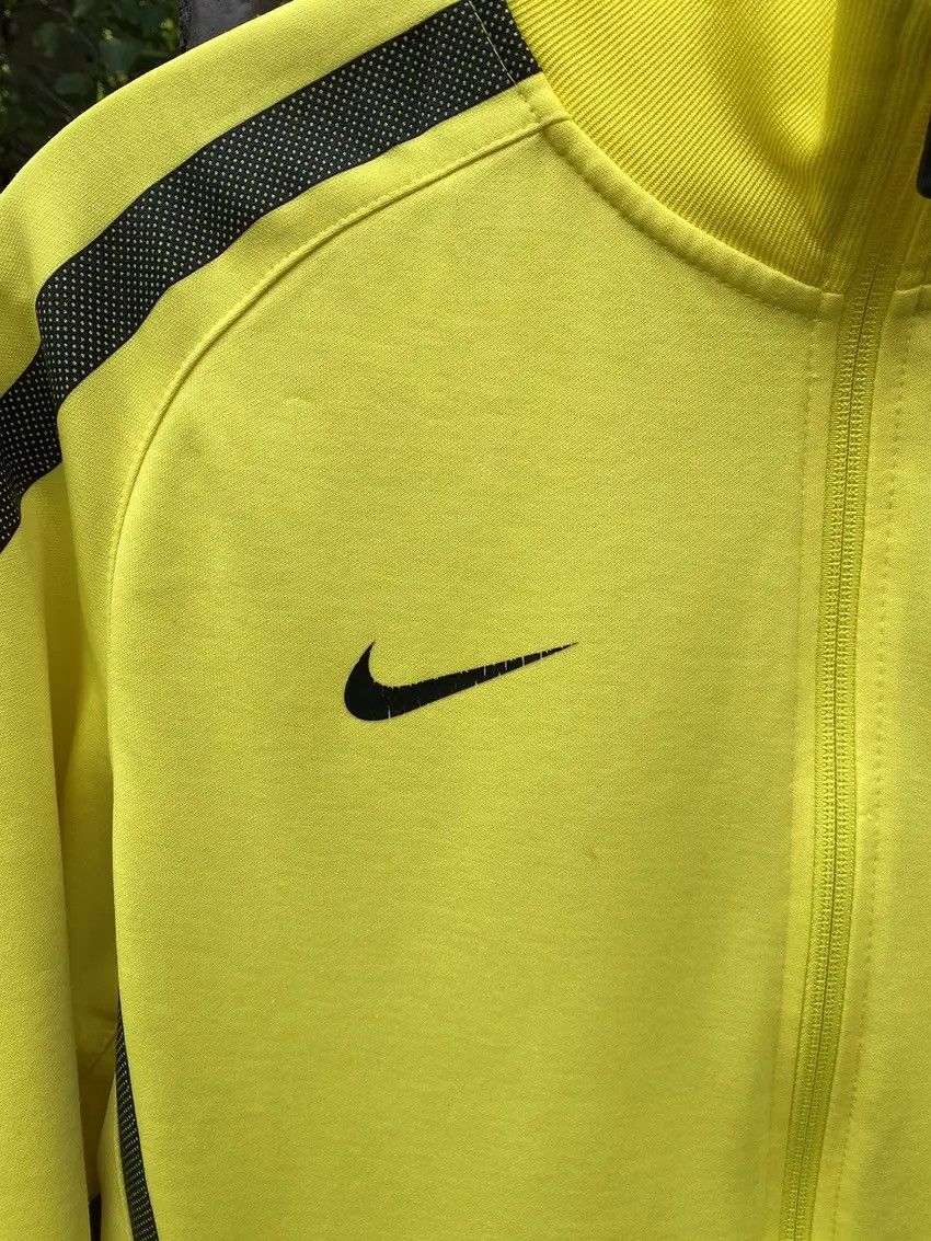 Nike × Vintage Nike FC Barcelona Jacket Yellow Black Mens Full Zip Track Size US M / EU 48-50 / 2 - 9 Thumbnail