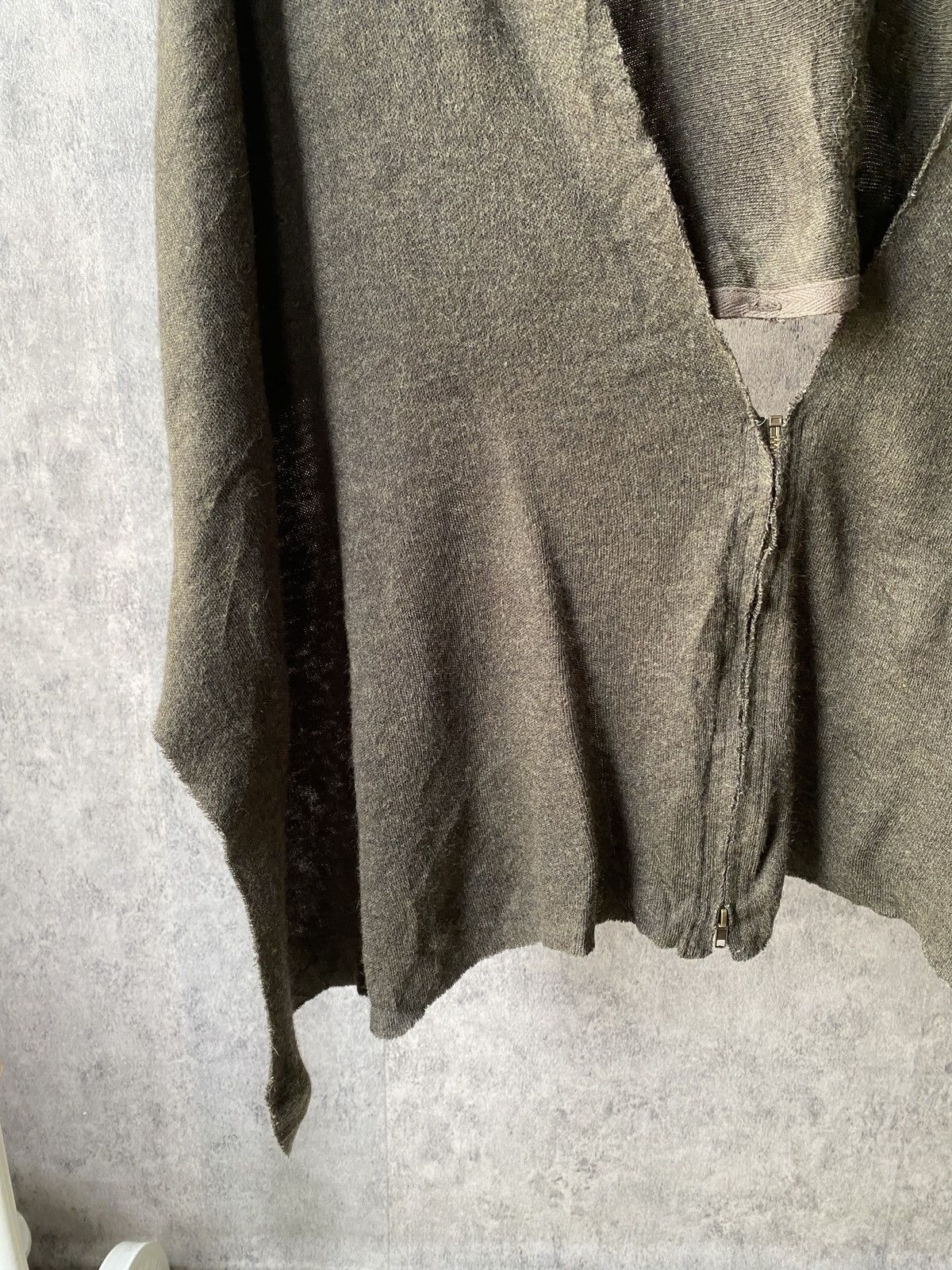 GOA Goa Wool Cardigan Over Size Size US XXL / EU 58 / 5 - 4 Thumbnail