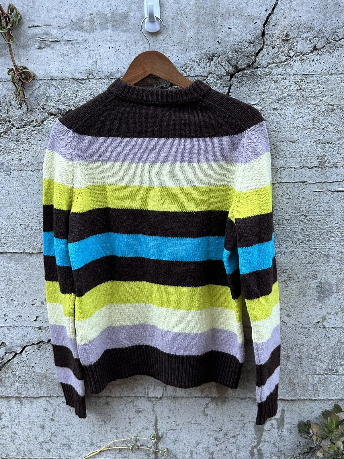Acne Studios RARE GRAIL Acne Studios multi border sweater Size US M / EU 48-50 / 2 - 4 Thumbnail