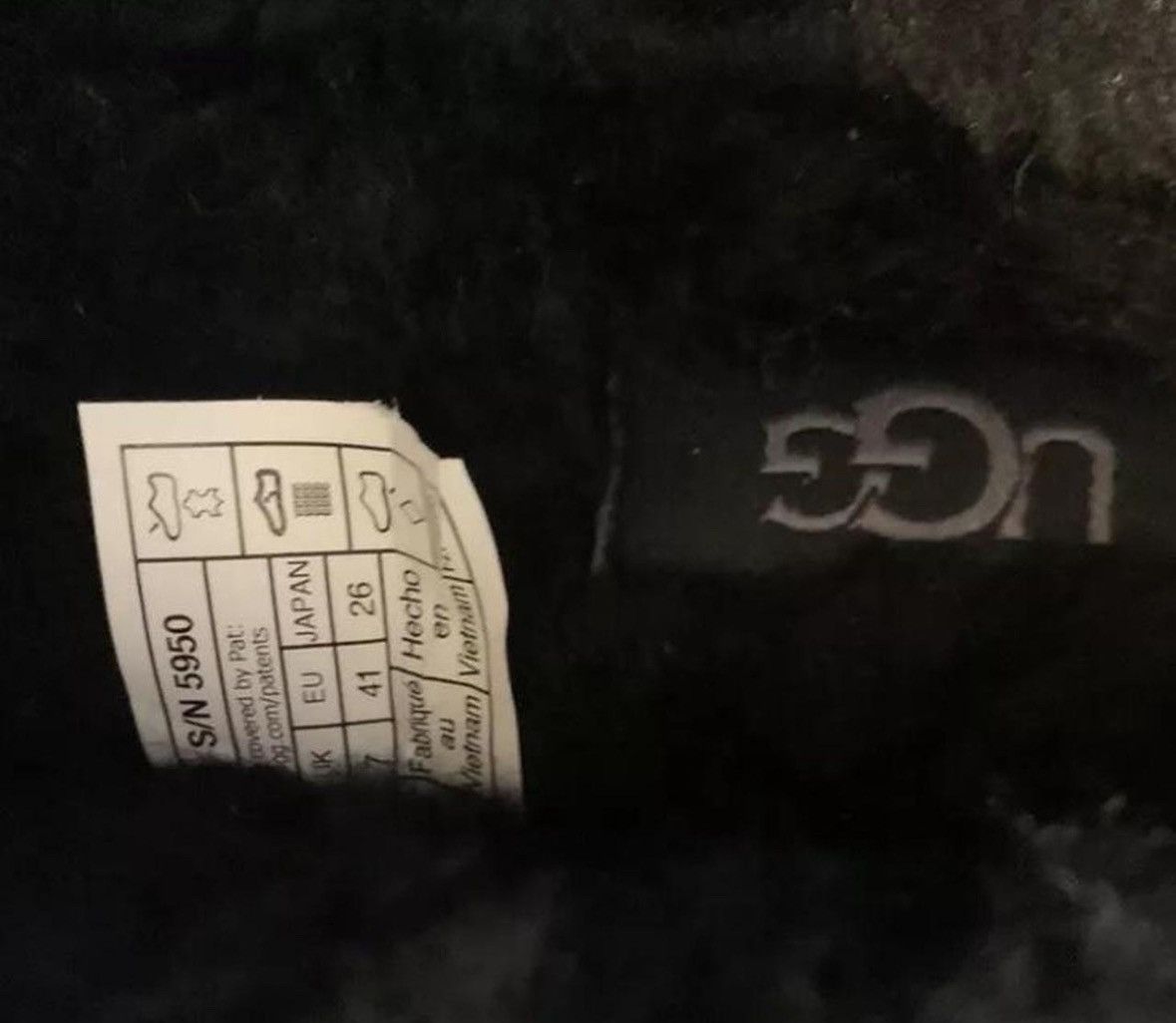 Ugg Ugg Black Tasman Suede Size US 10.5 / IT 40.5 - 4 Thumbnail