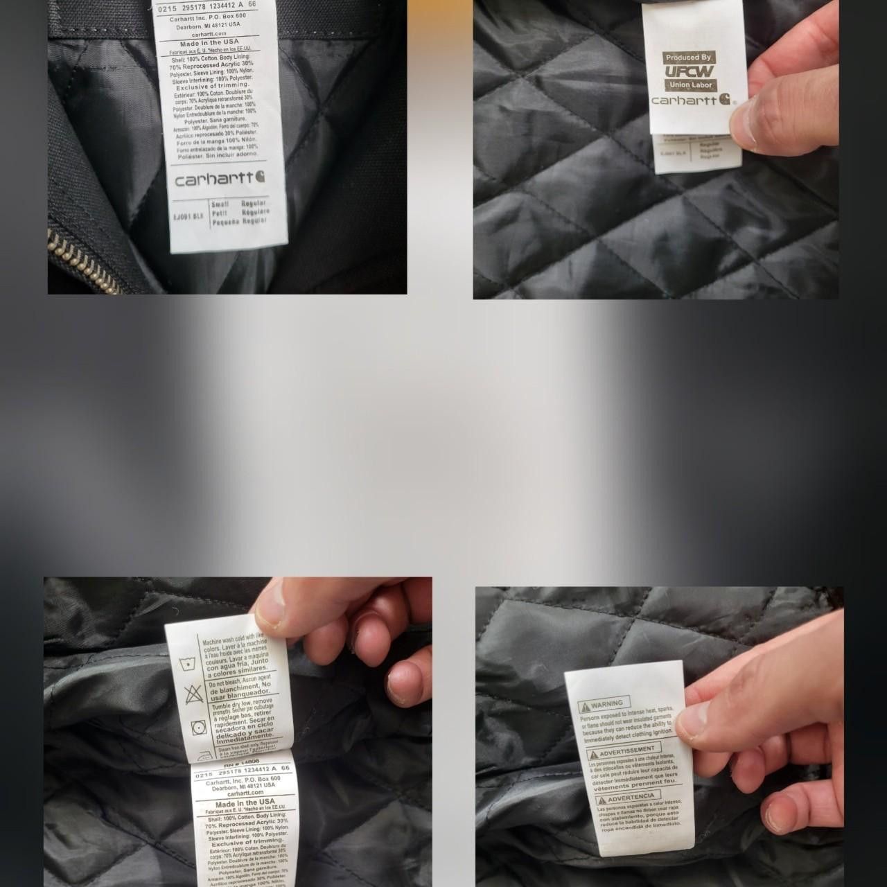 Carhartt Carhartt Men's Black Jacket - Size S Size US S / EU 44-46 / 1 - 8 Thumbnail