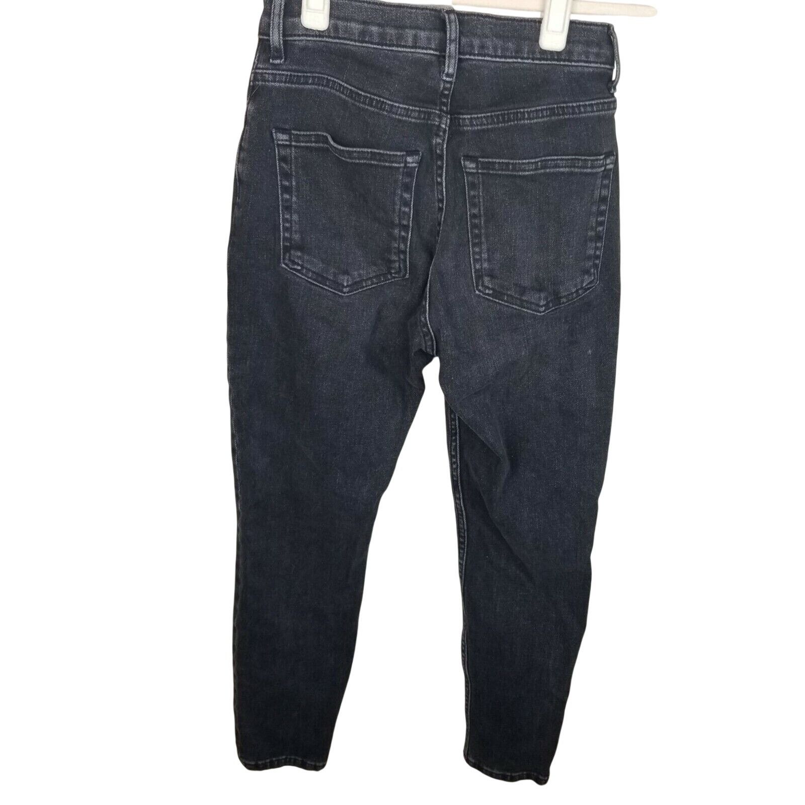Everlane Everlane Womens High Rise Cropped Ankle Jeans 25 Minimalist Size 25" / US 0 / IT 36 - 6 Thumbnail