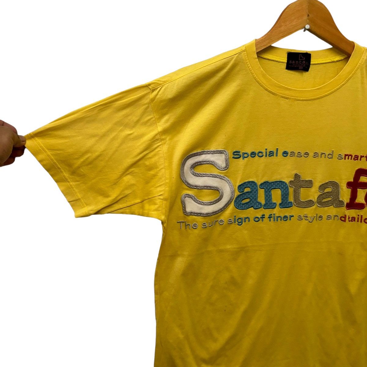 Other × Vintage Vintage SANTA FE Embroidery Tshirt Size US L / EU 52-54 / 3 - 6 Thumbnail