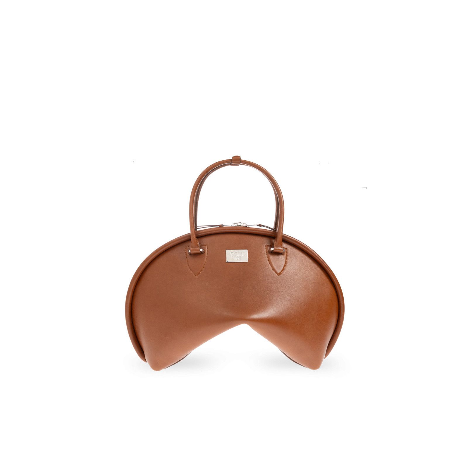 ACNE STUDIOS Bowlina Brown Leather Shoulder Bag New