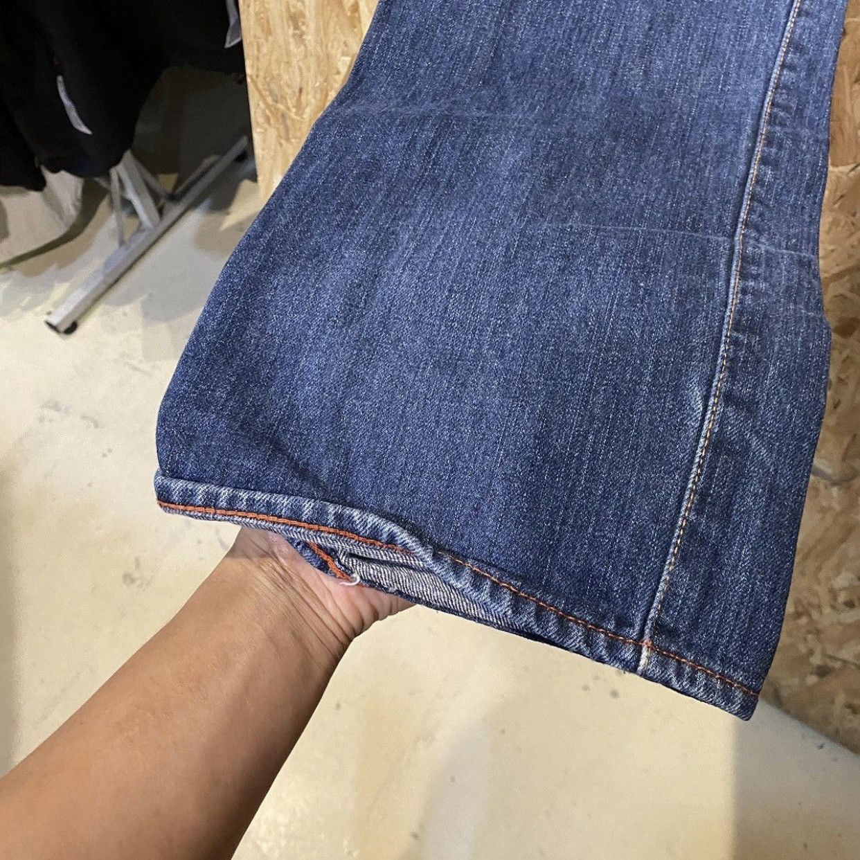 Beauty Beast Rare And Beautiful Mr. Men Little Miss Big Logo Denim Jeans Size US 34 / EU 50 - 6 Thumbnail