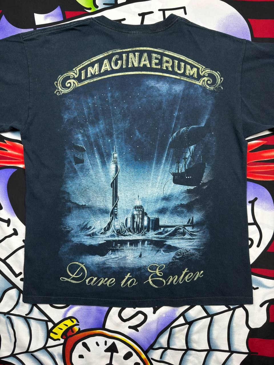 Band Tees Nightwish Band T-shirt Imaginarium 2011 Dare To Enter Size US L / EU 52-54 / 3 - 2 Thumbnail