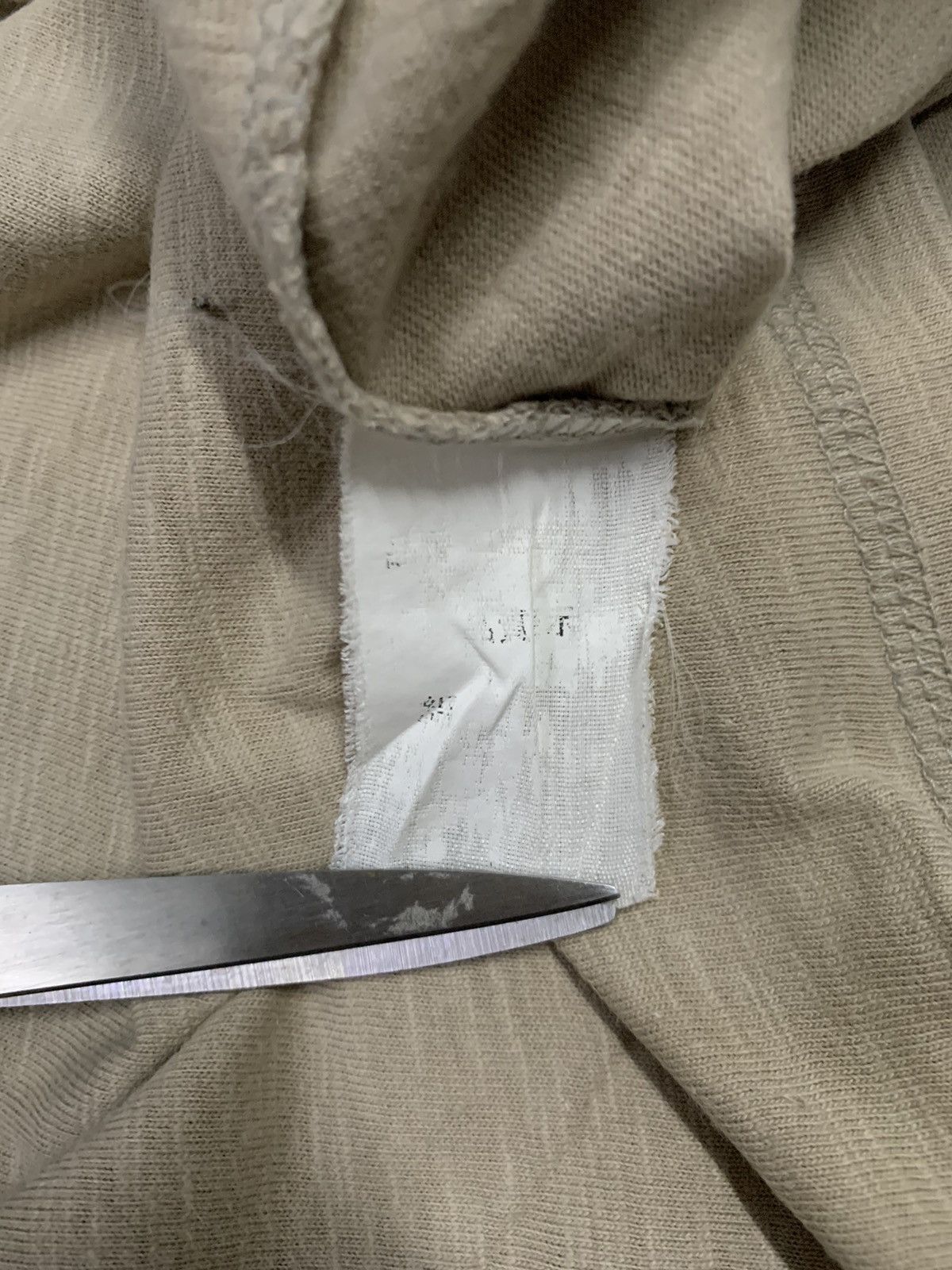 Yohji Yamamoto Vintage Sacsny Ysaccs Henley Long Sleeve by Yohji Yamamoto Size US M / EU 48-50 / 2 - 12 Thumbnail