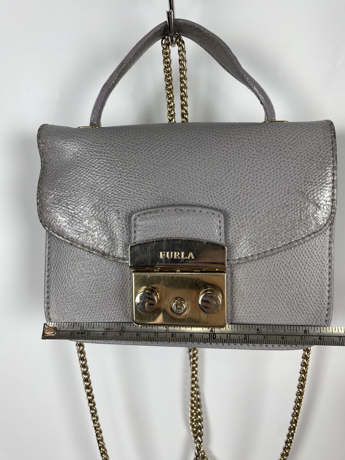 Furla Furla Metropolis Genuine Leather Mini Bag Size ONE SIZE - 10 Thumbnail