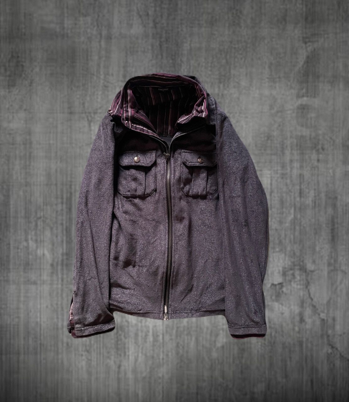 If Six Was Nine 2000s Japanese archive Vkei Docking Slim-fit Zip Jacket Y2K Size US XS / EU 42 / 0 - 1 Thumbnail