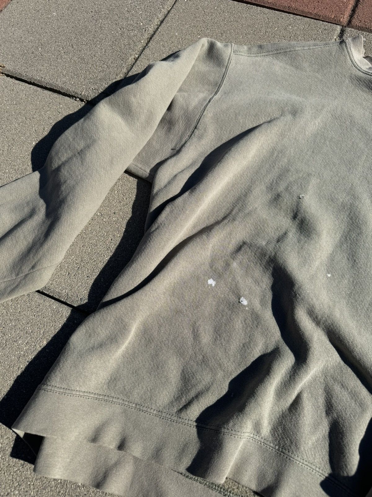 Nike × Vintage Vintage 90s Nike Swoosh Crewneck Earth Tone Size US XL / EU 56 / 4 - 4 Thumbnail